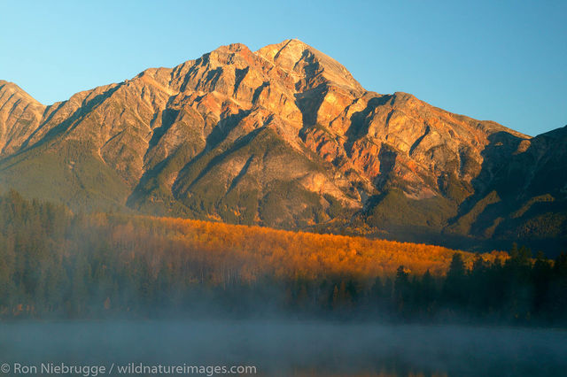 Pyramid Mountain at Patricia Lake