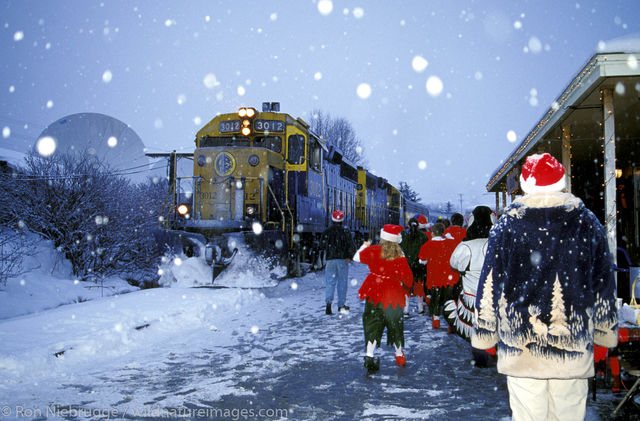 Seward Christmas Train