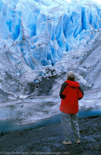 AK, Ak., Alaska, America, American, Americas, Exit Glacier, Kenai Fjords National Park, MR, Model release, National, Niebrugge...