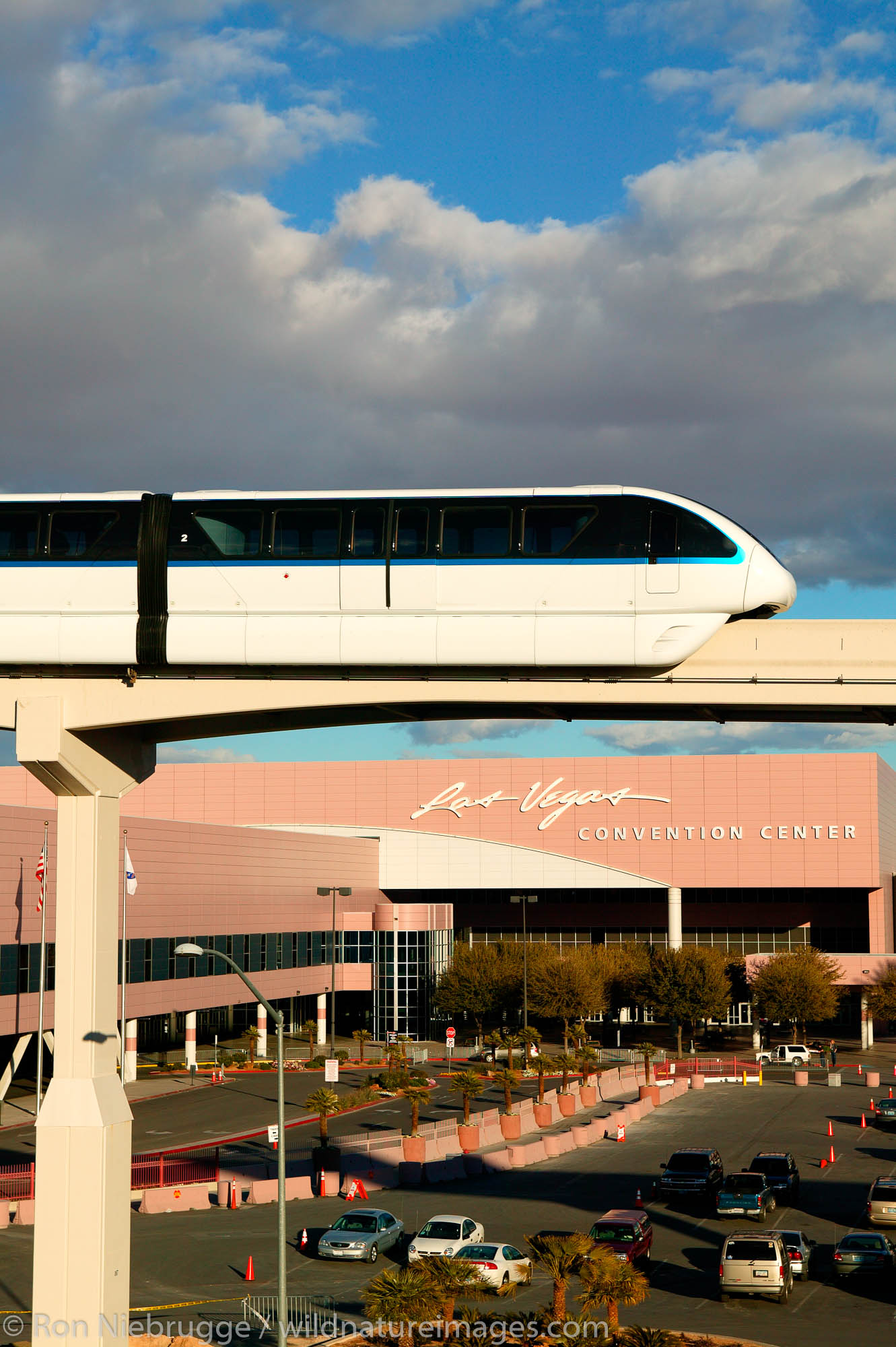Las Vegas Monorail Monorail at the Convention Las Vegas, Nevada.