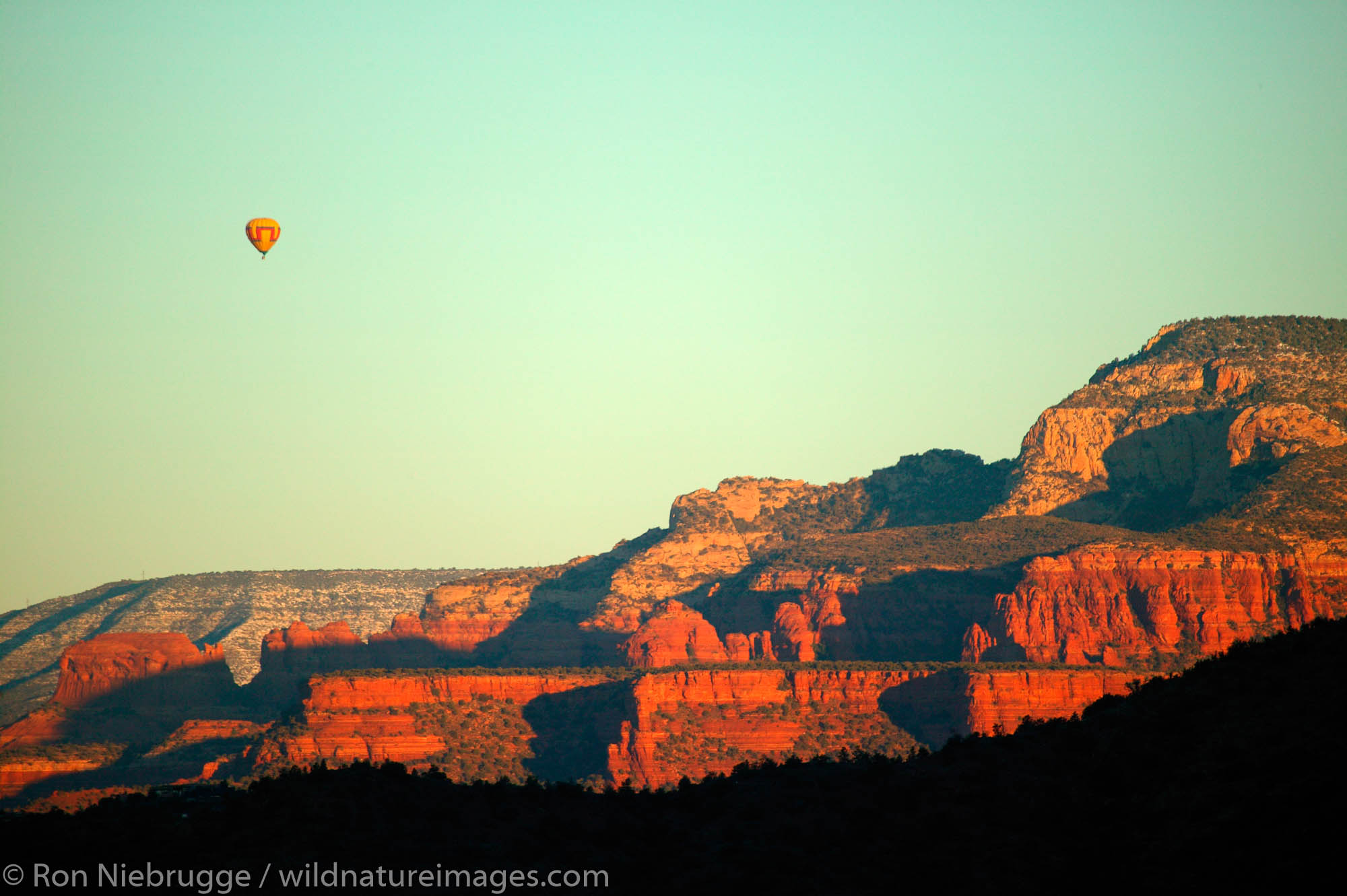 Sedona, Arizona Hot air balloon, Sedona, Arizona.