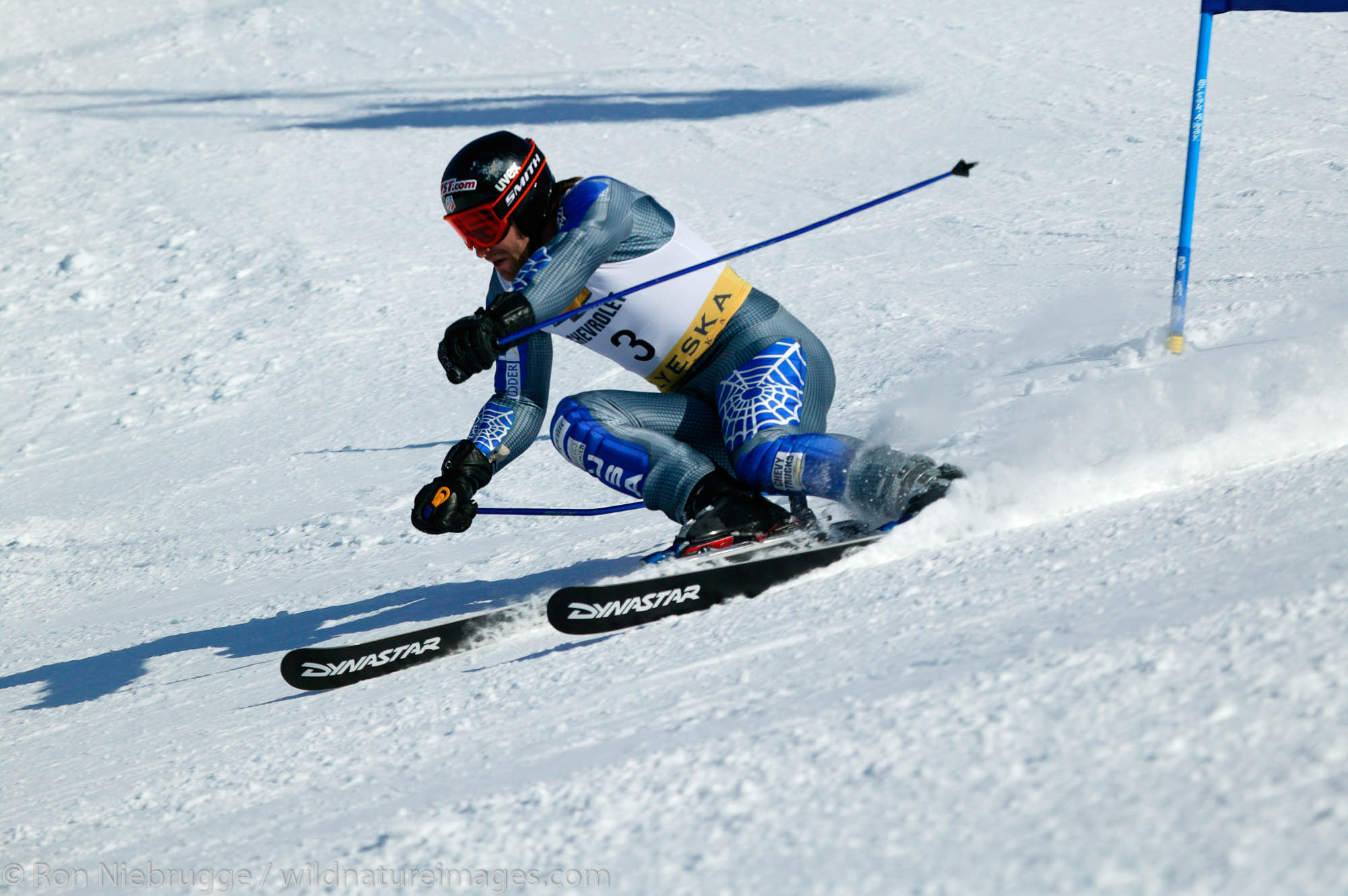 Dane Spencer at the men's giant slalom, 2004 Chevrolet Alpine National Championships, Alyeska Resort, Alaska.