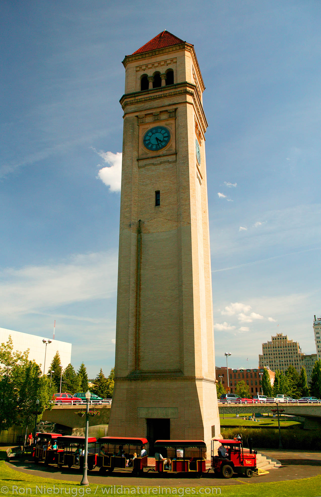 The Clock Tower in Riverfront Park, Spokane, Washington.  This was site of the 1974 World Expo.