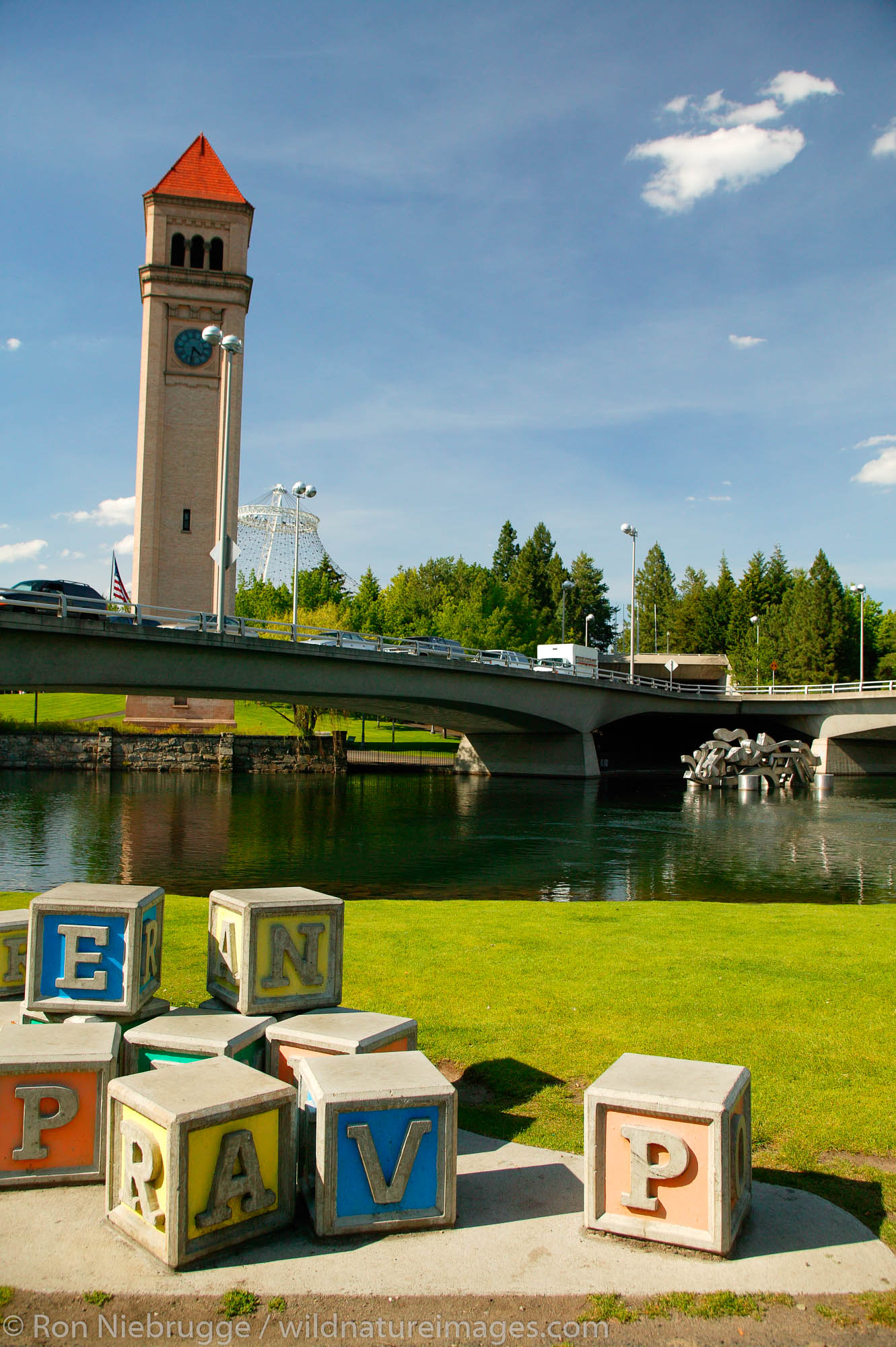Riverfront Park, Spokane, Washington.  This was site of the 1974 World Expo.