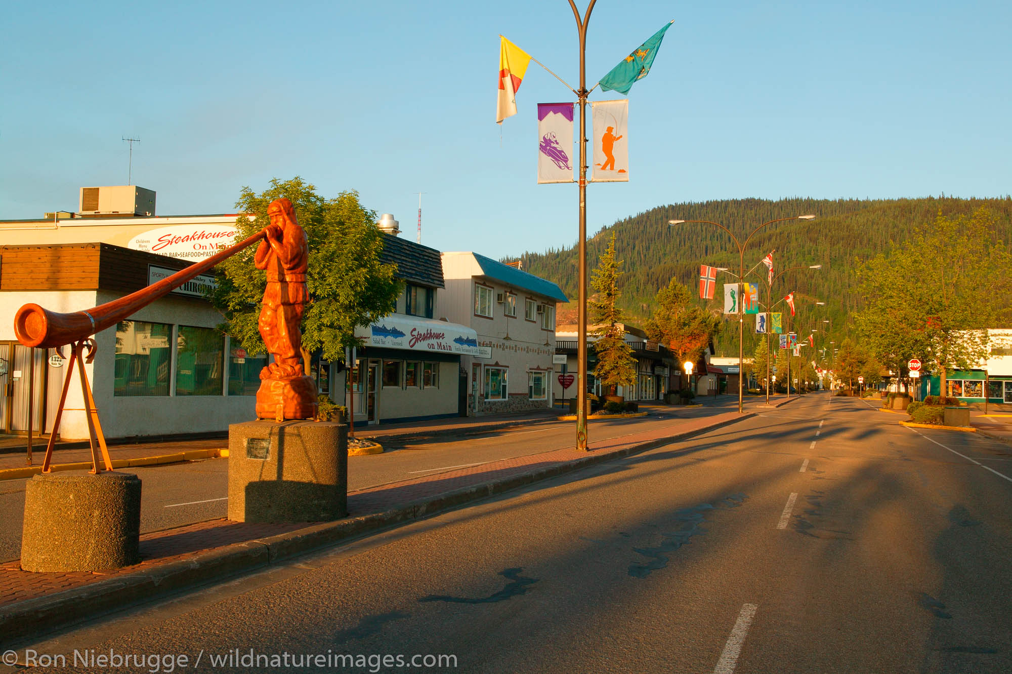 Along the Yellowhead Highway, Smithers British Columbia, Canada.