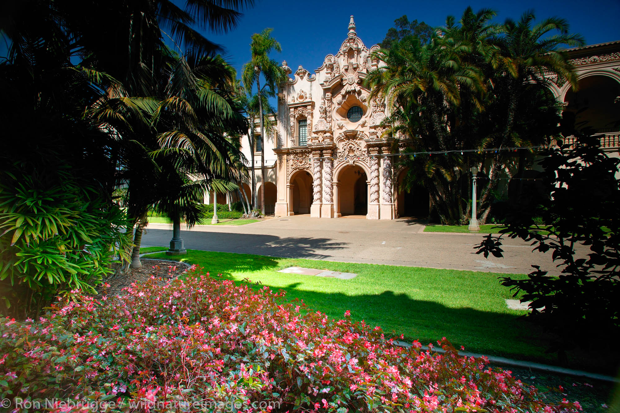 Casa del Prado and Theater, Balboa Park, San Diego, California.