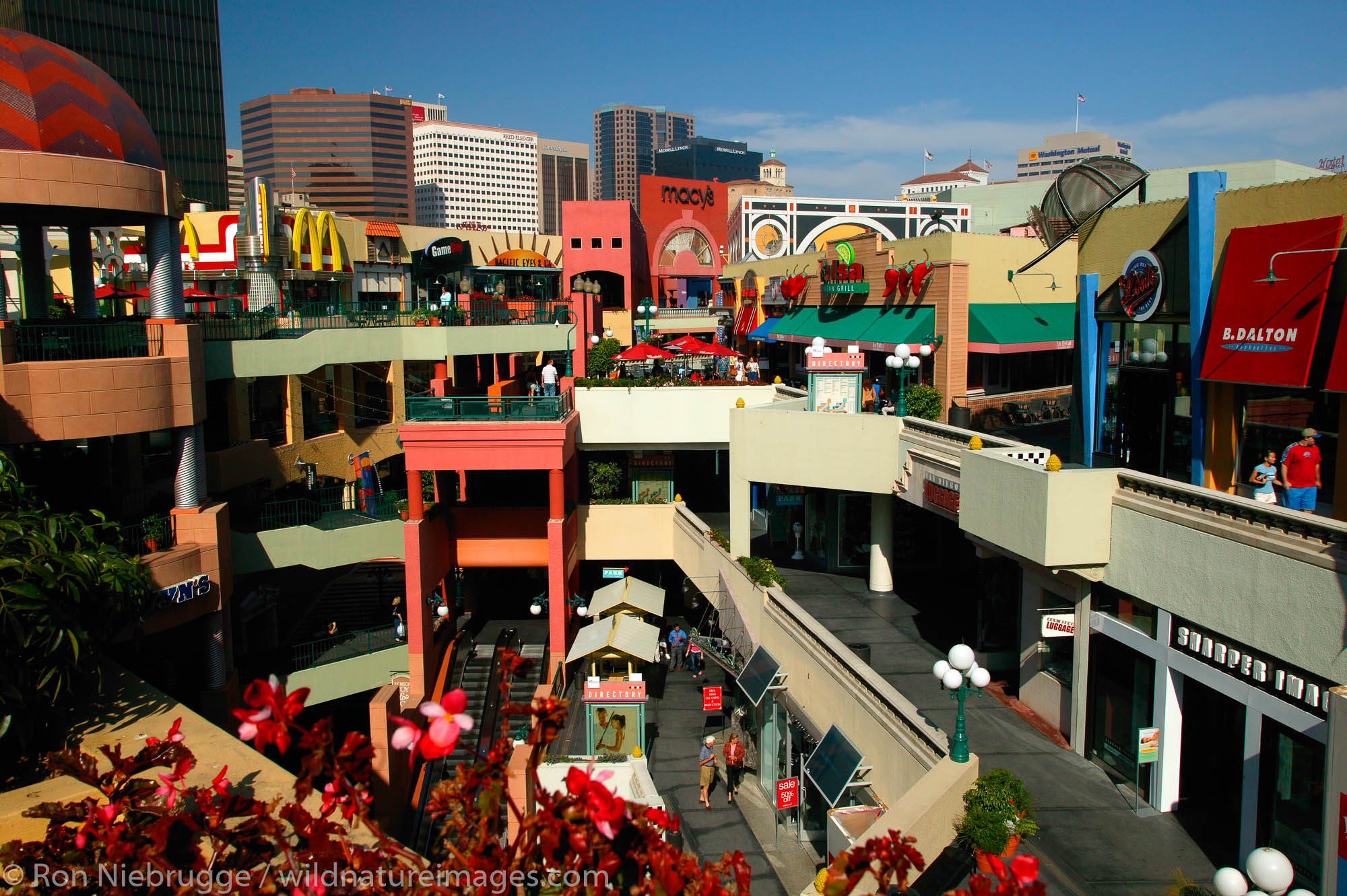 Horton Plaza, San Diego, California.