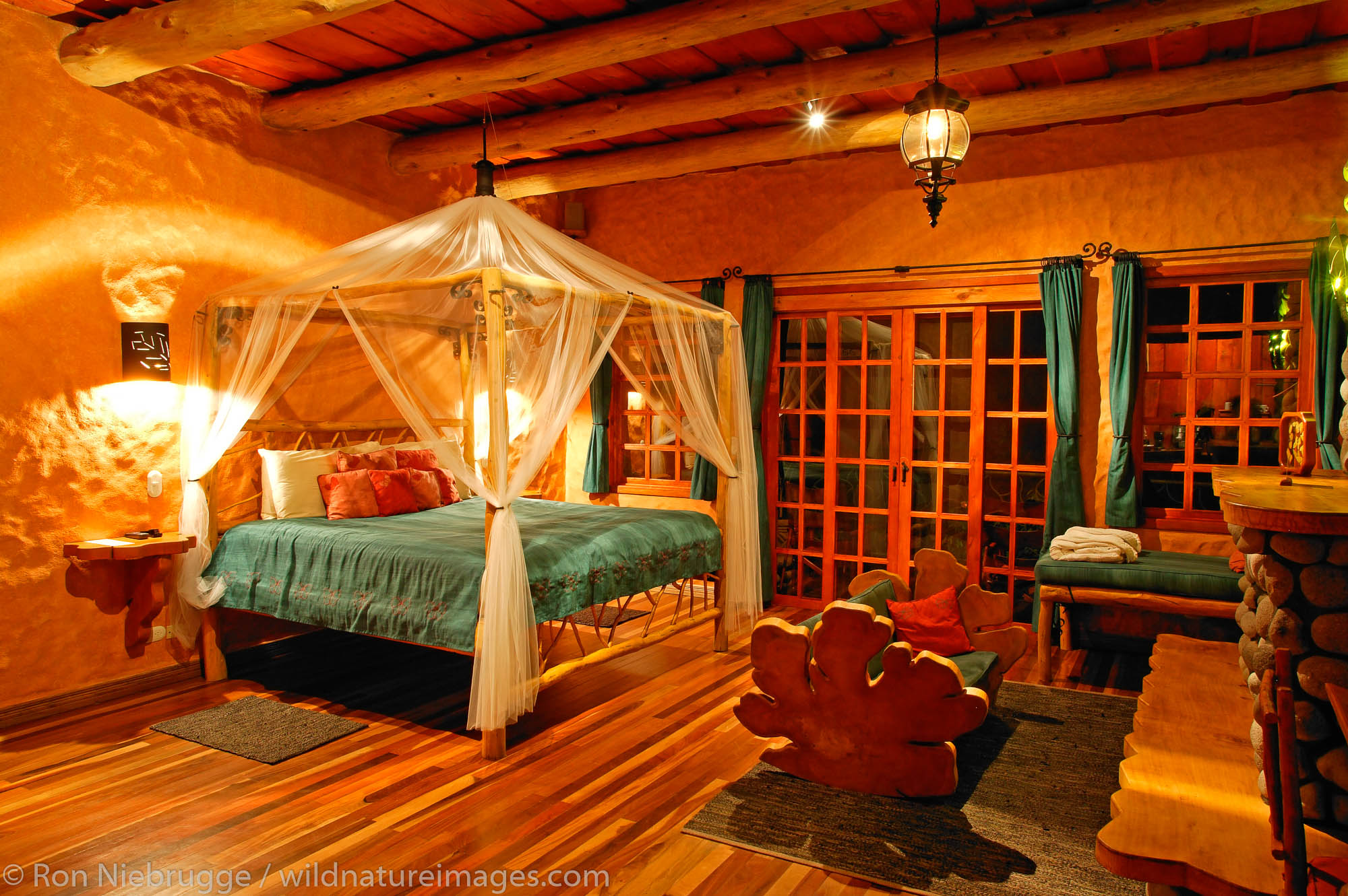 Standard room at the La Paz Waterfall Gardens and Peace Lodge, Costa Rica.