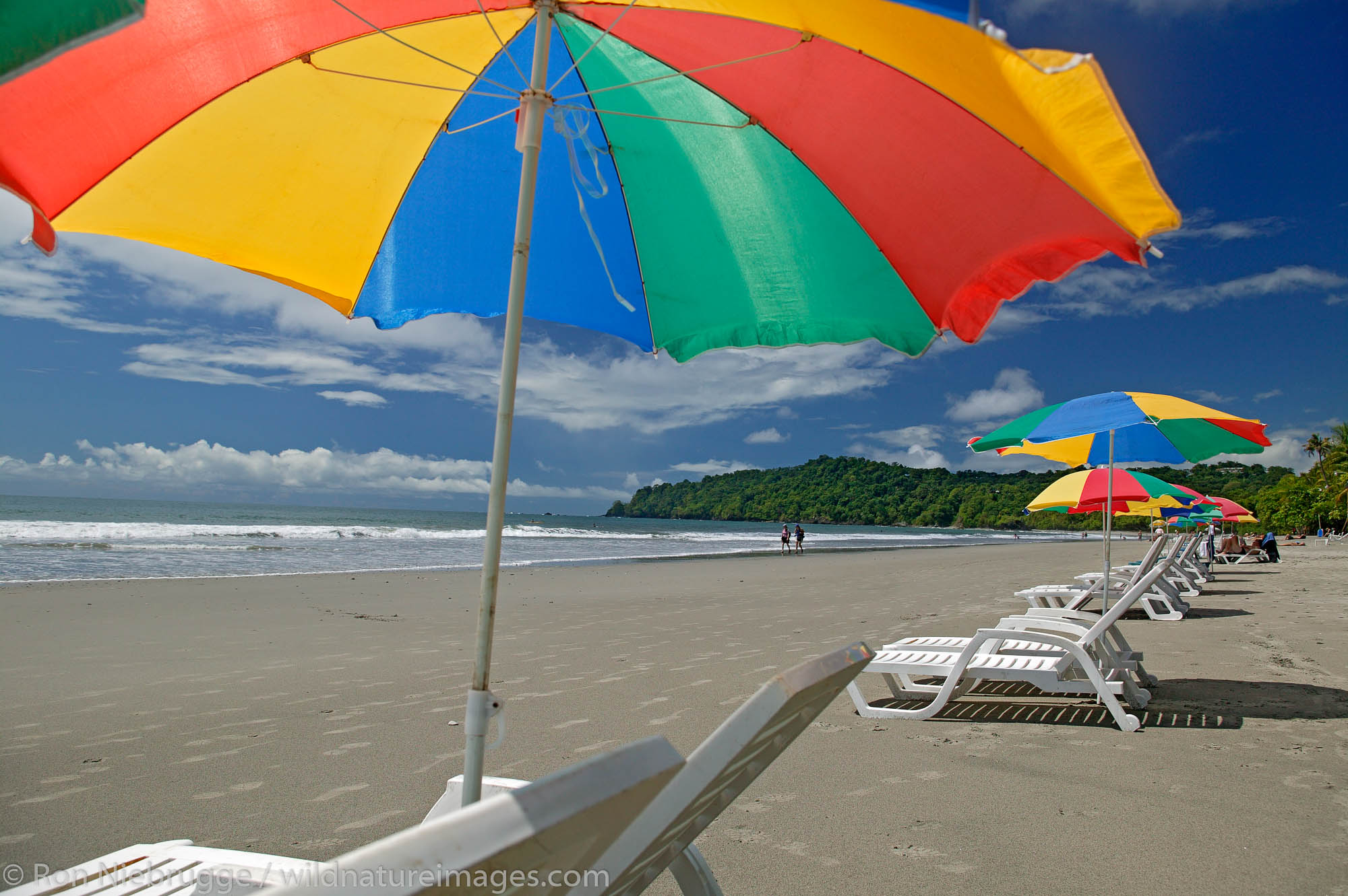 The First Beach and the Pacific Ocean at Manuel Antonio, Costa Rica.