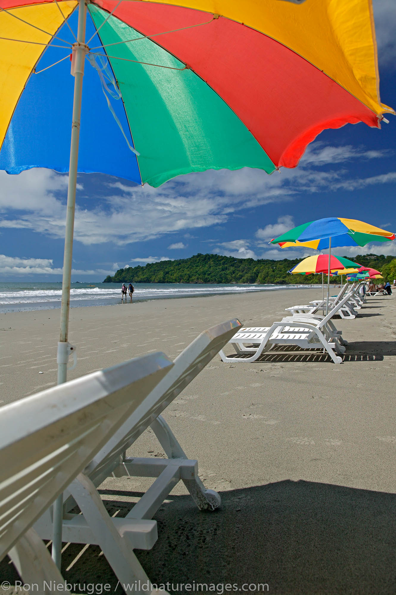 The First Beach and the Pacific Ocean at Manuel Antonio, Costa Rica.