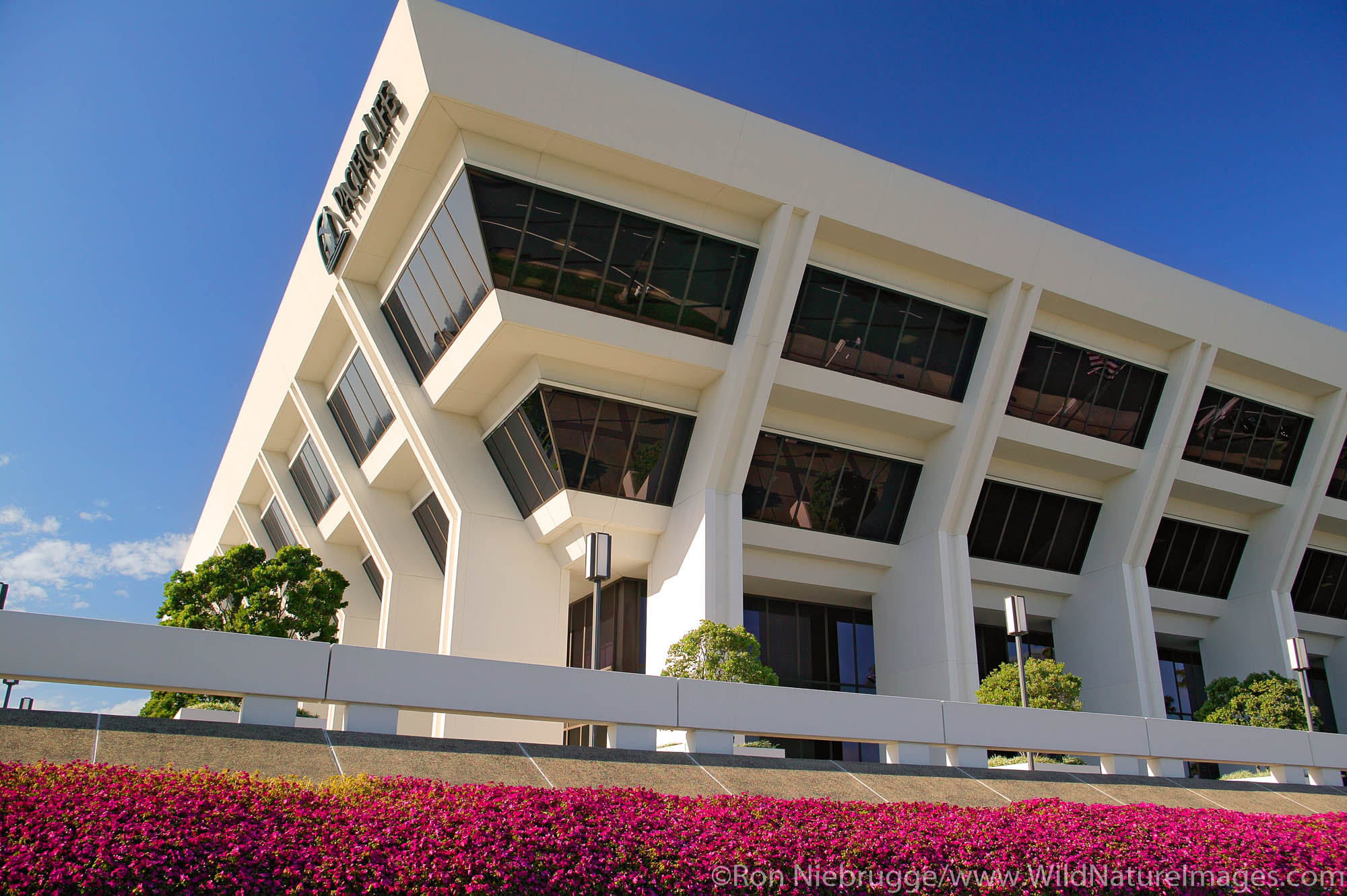 Pacific Life building in Fashion Island, Newport Beach, California.