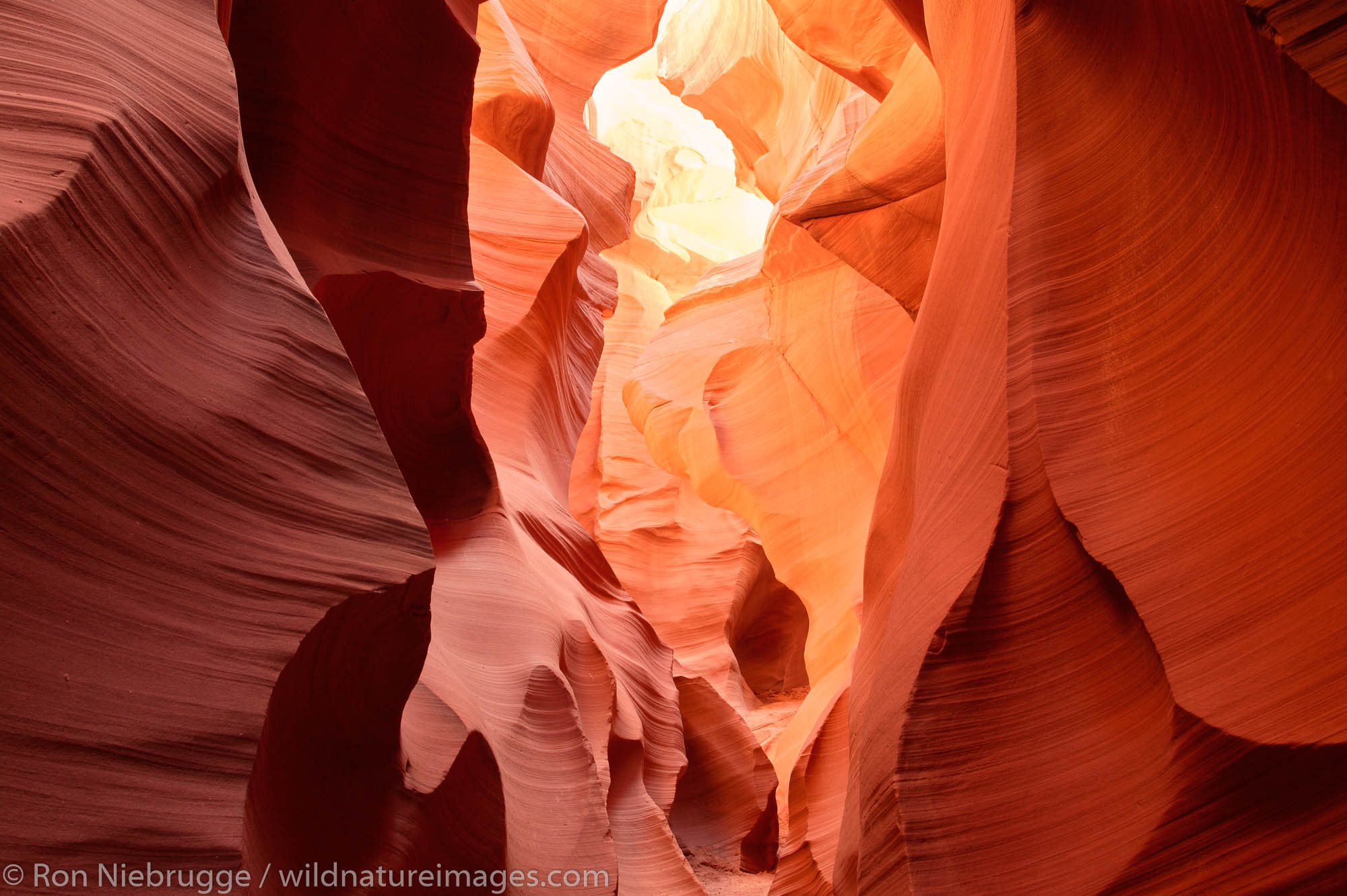 Lower Antelope Canyon, near Page, Arizona.