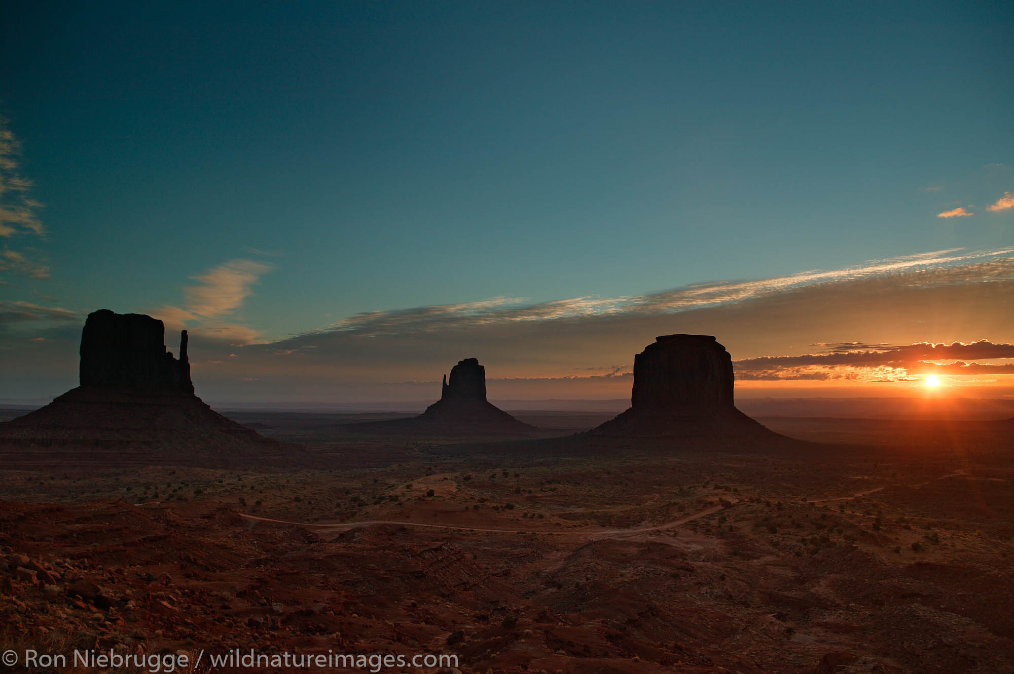 Monument Valley Navajo Tribal Park, Utah.