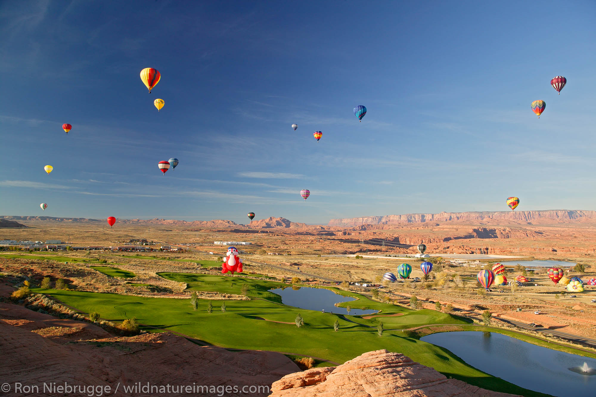 Lake Powell Ballon Regatta, Page, Arizona.