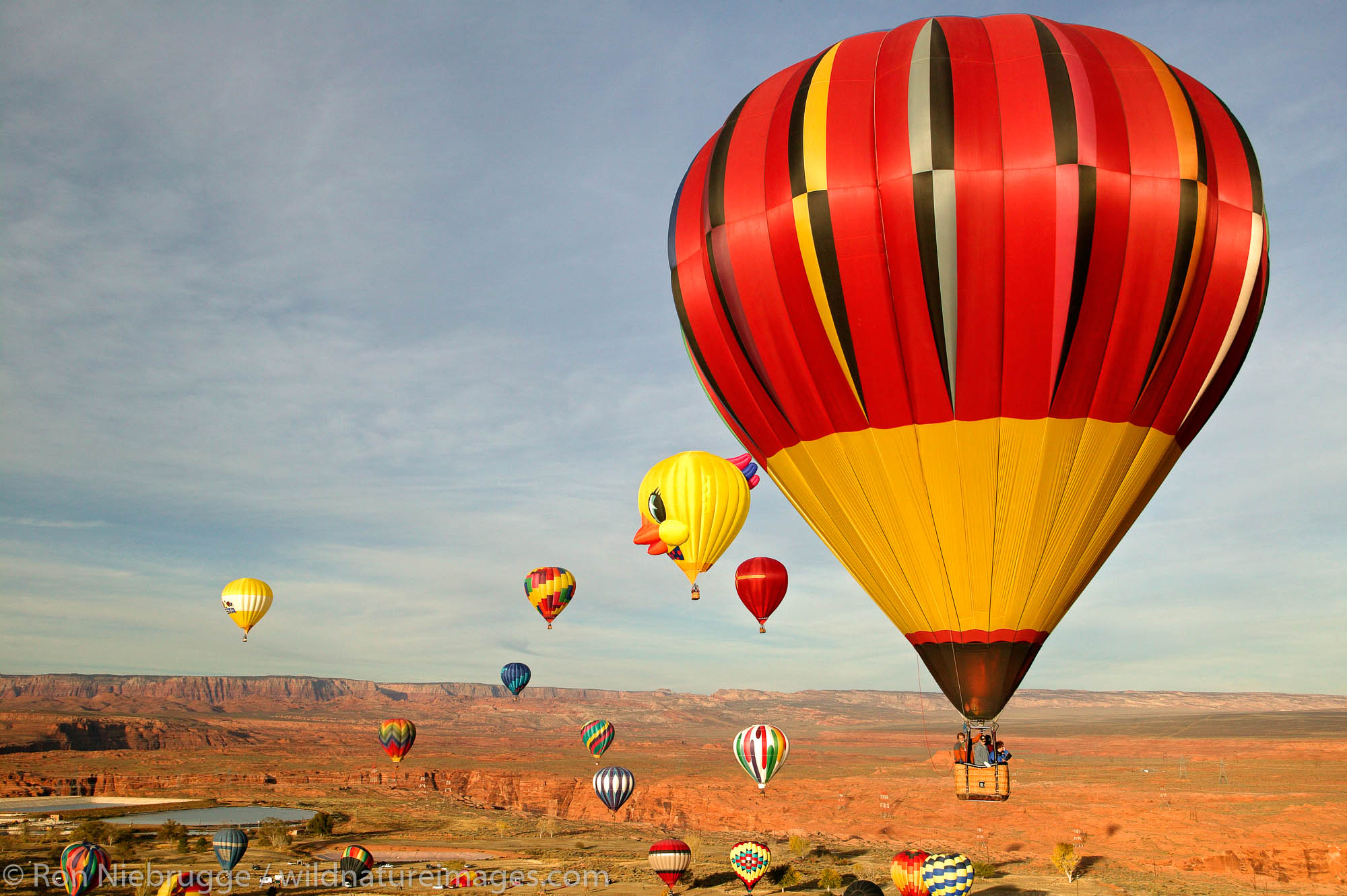 Lake Powell Ballon Regatta, Page, Arizona.