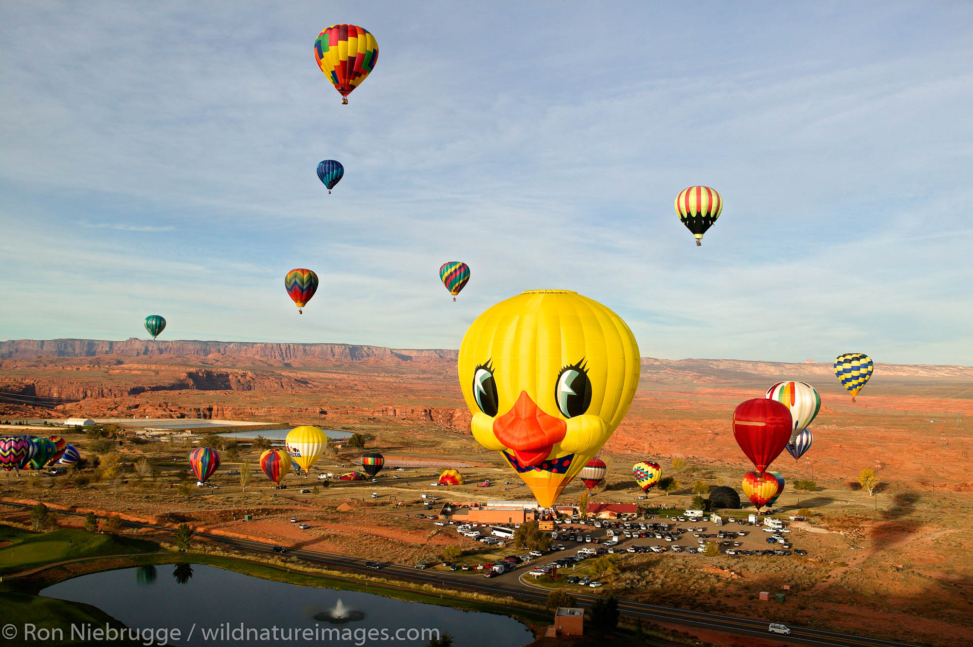 Lake Powell Ballon Regatta, Page, Arizona.