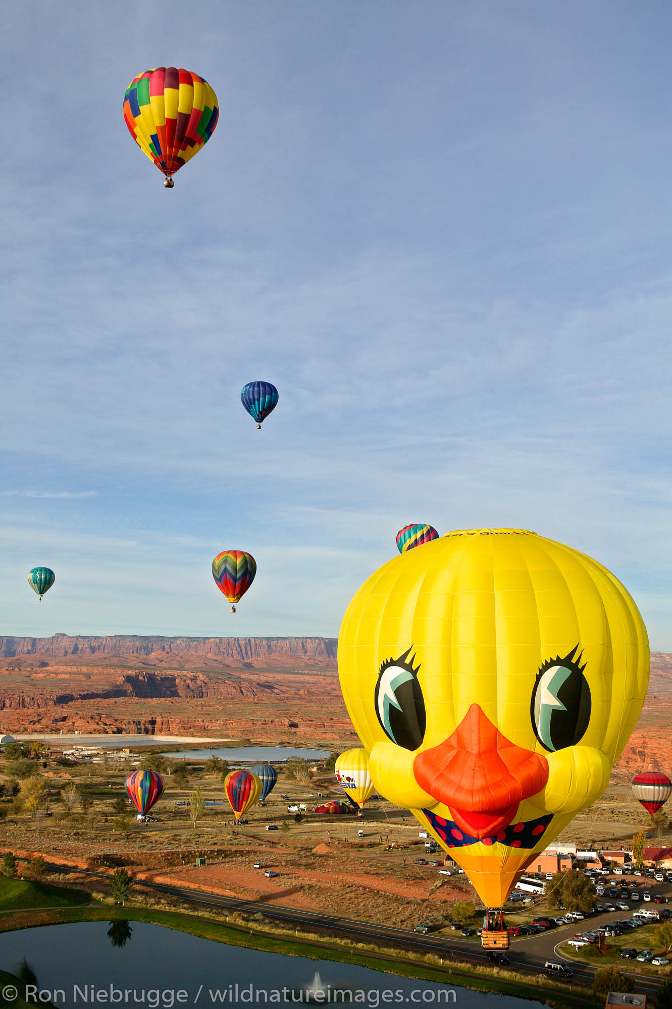 Lake Powell Ballon Regatta, Page, Arizona.