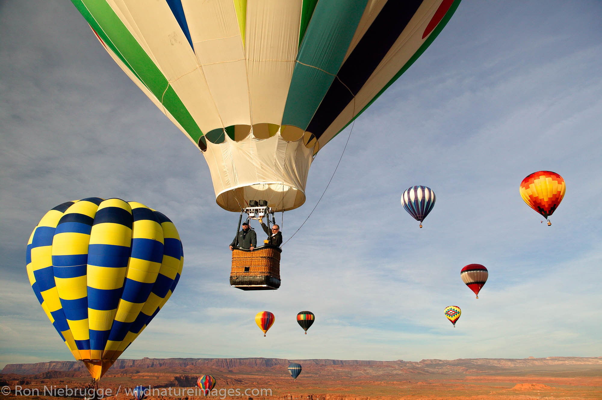 Lake Powell Ballon Regatta, Page, Arizona.