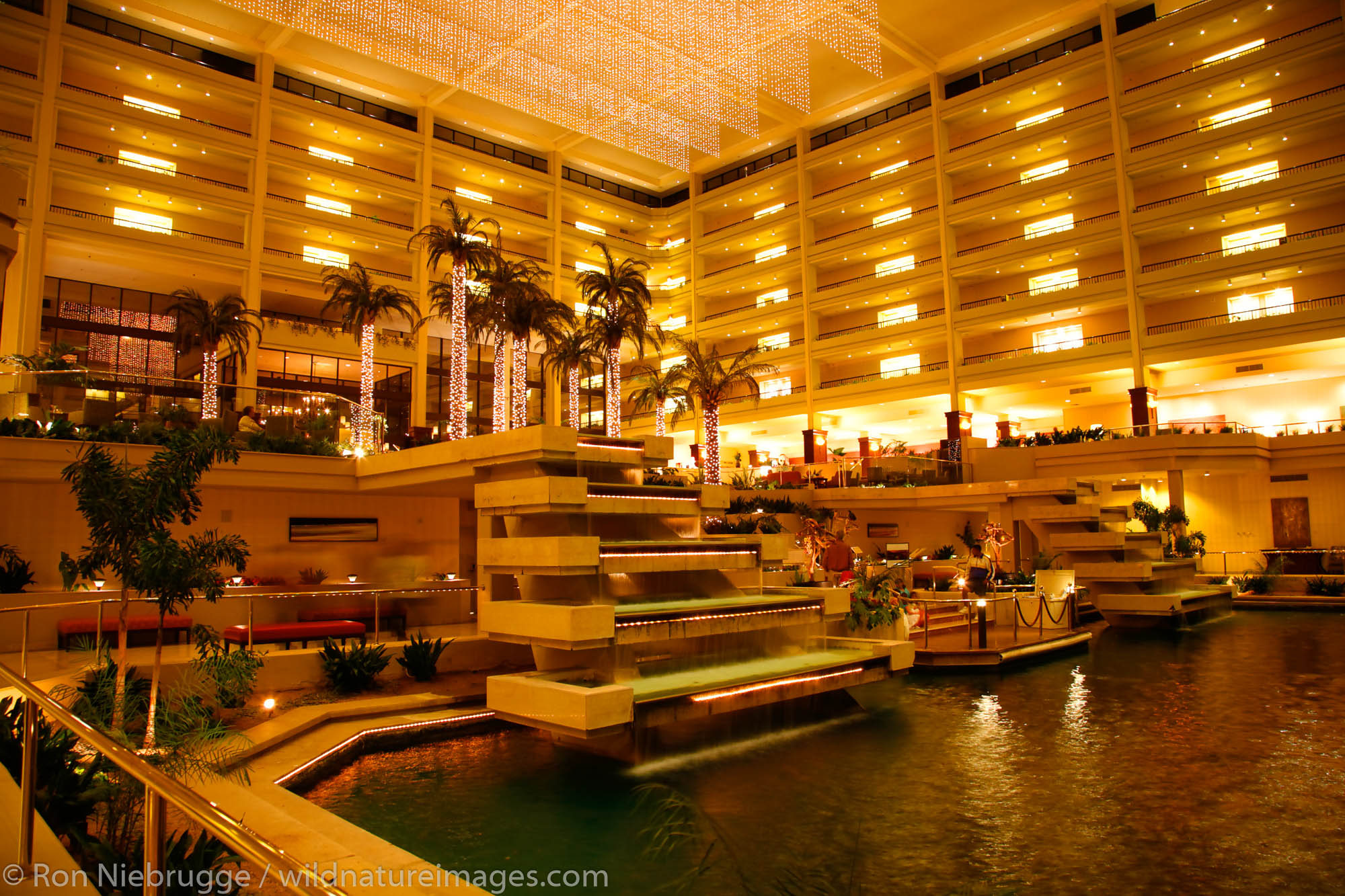 The JW Marriott Desert Springs Resort & Spa in Palm Desert near Palm Springs, California.