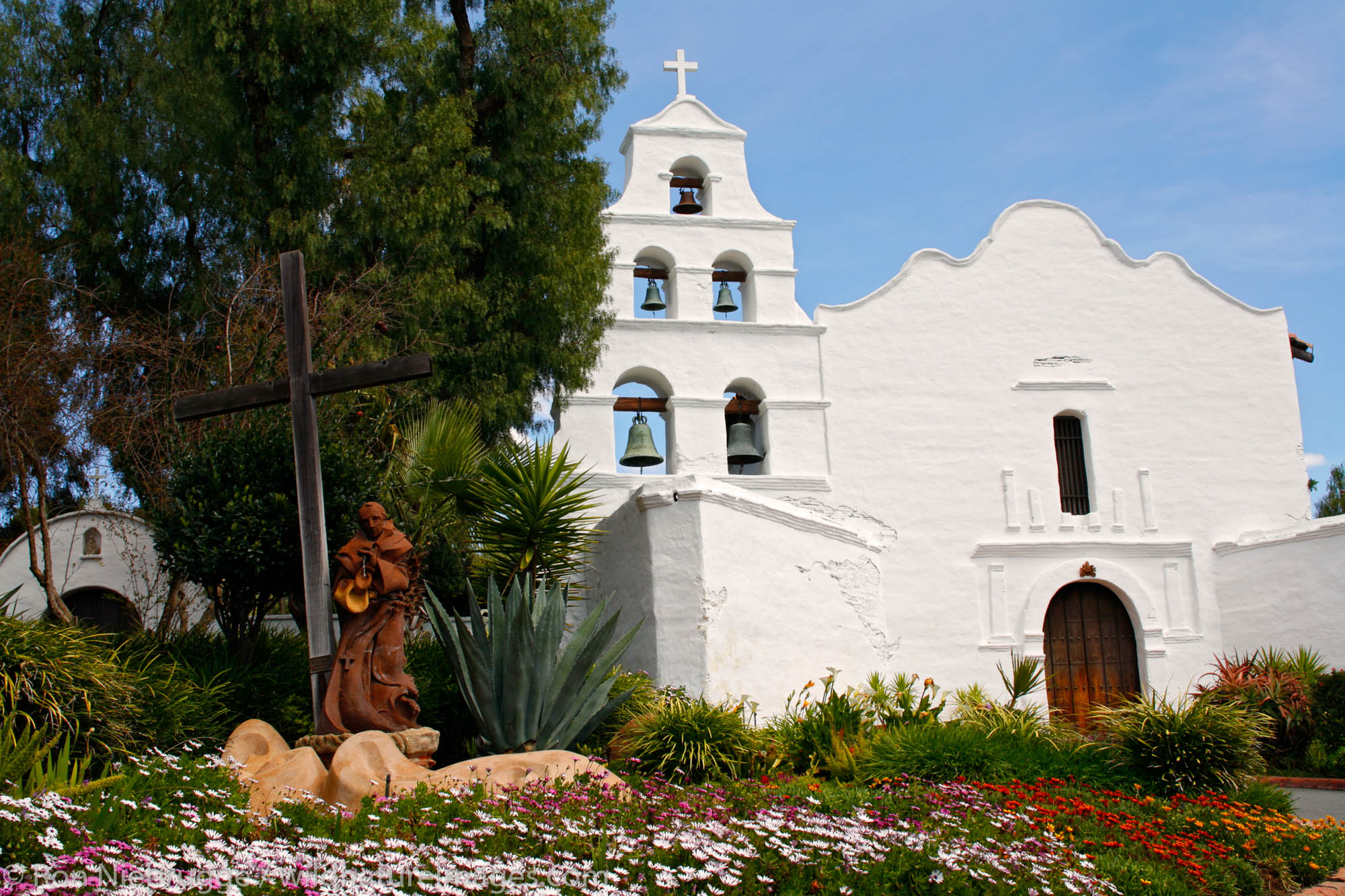 Mission Basilica San Diego de Alcala, San Diego, California.