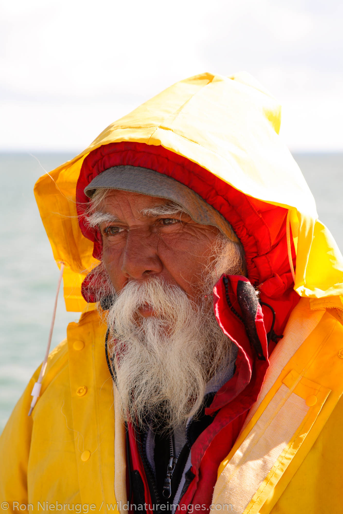 An old fishermen, San Clemente, Orange County, California.