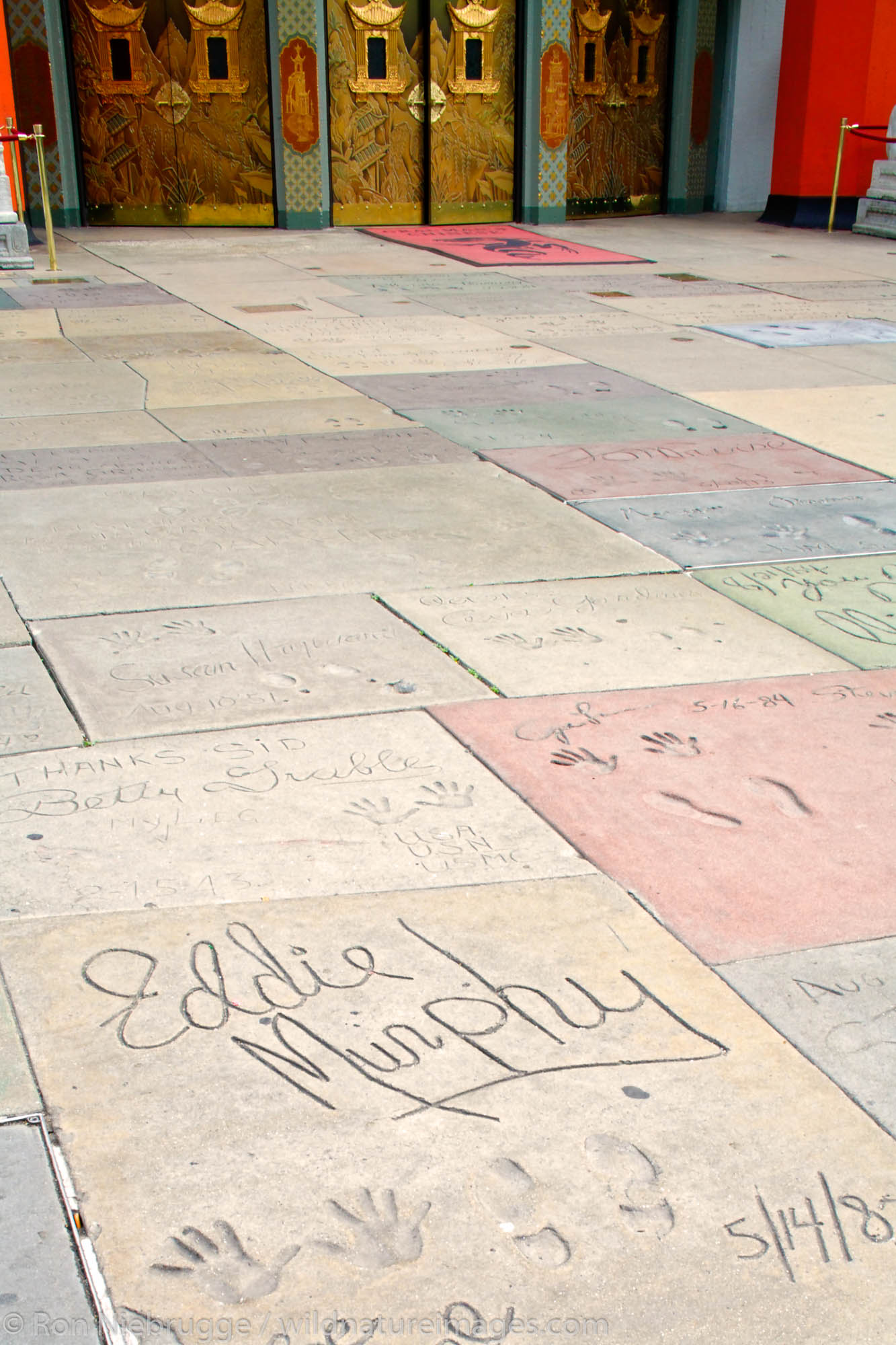 Grauman's Chinese Theater on Hollywood Boulevard, Hollywood, Los Angeles, California.