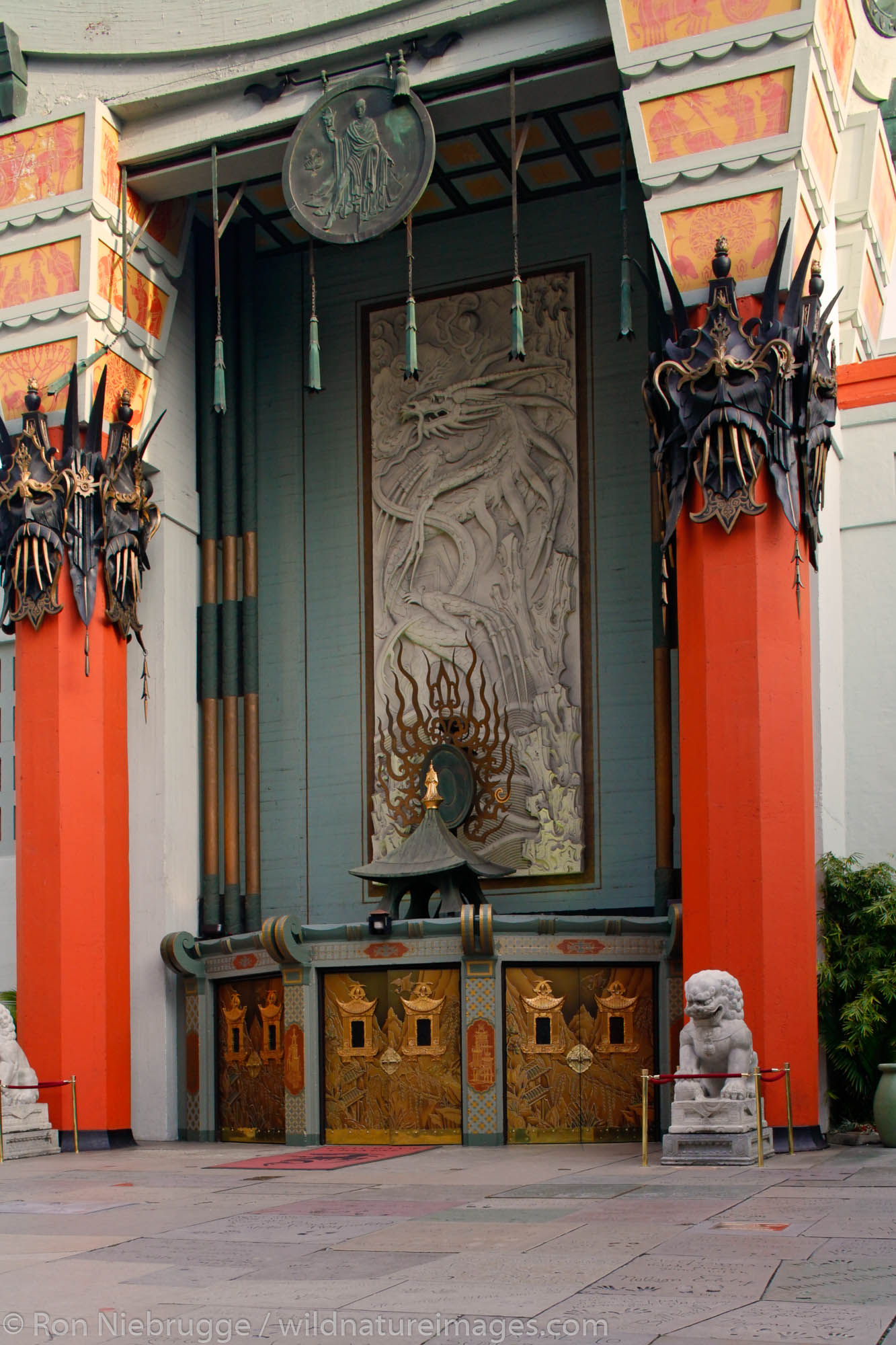 Grauman's Chinese Theater on Hollywood Boulevard, Hollywood, Los Angeles, California.
