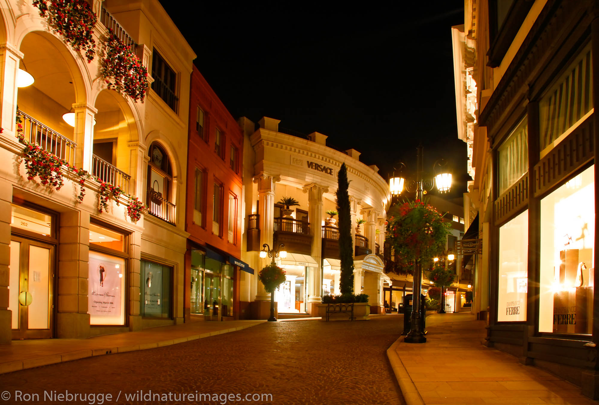 Rodeo Drive in Beverly Hills, Los Angeles, California.