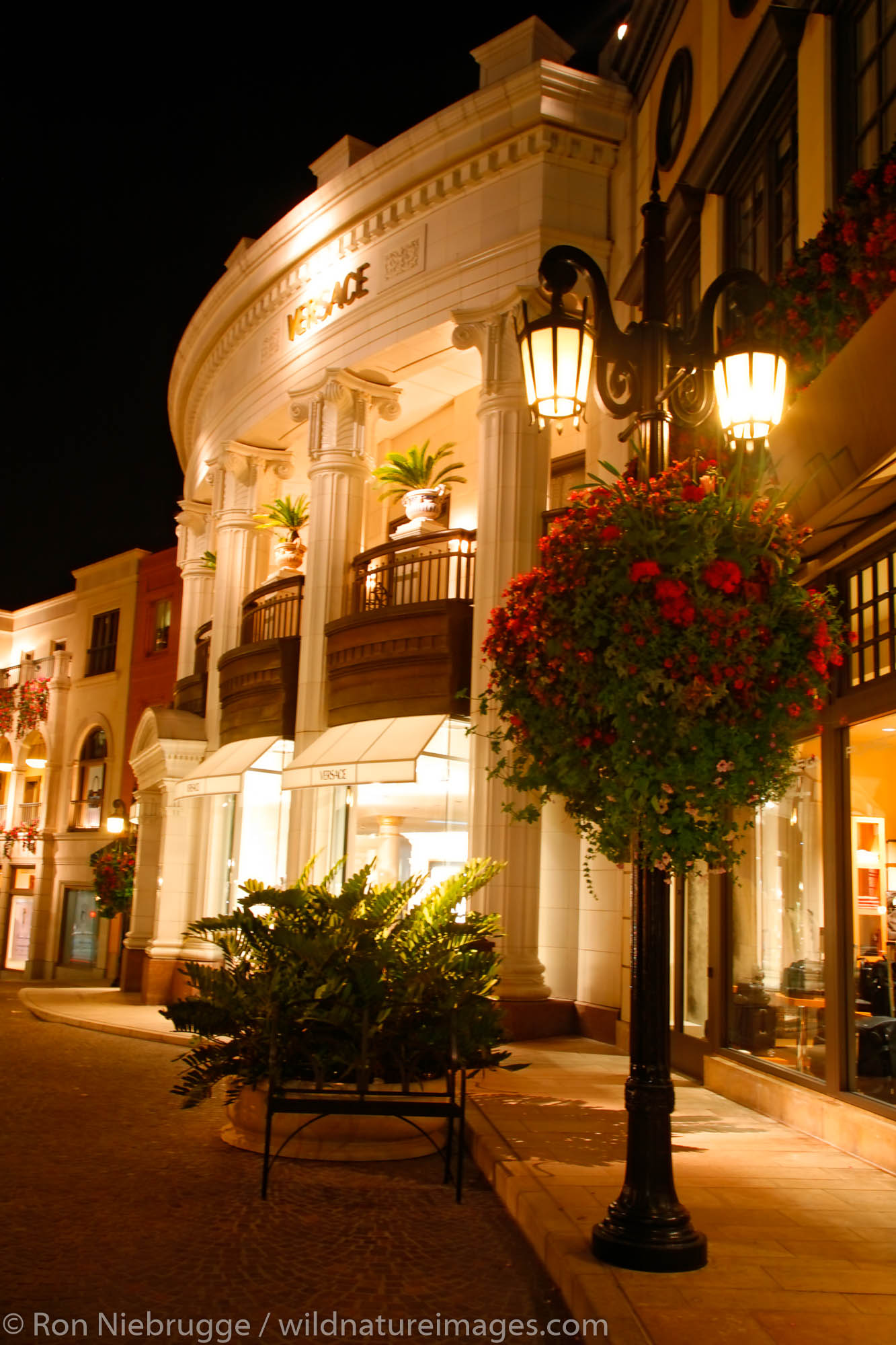 Rodeo Drive in Beverly Hills, Los Angeles, California.
