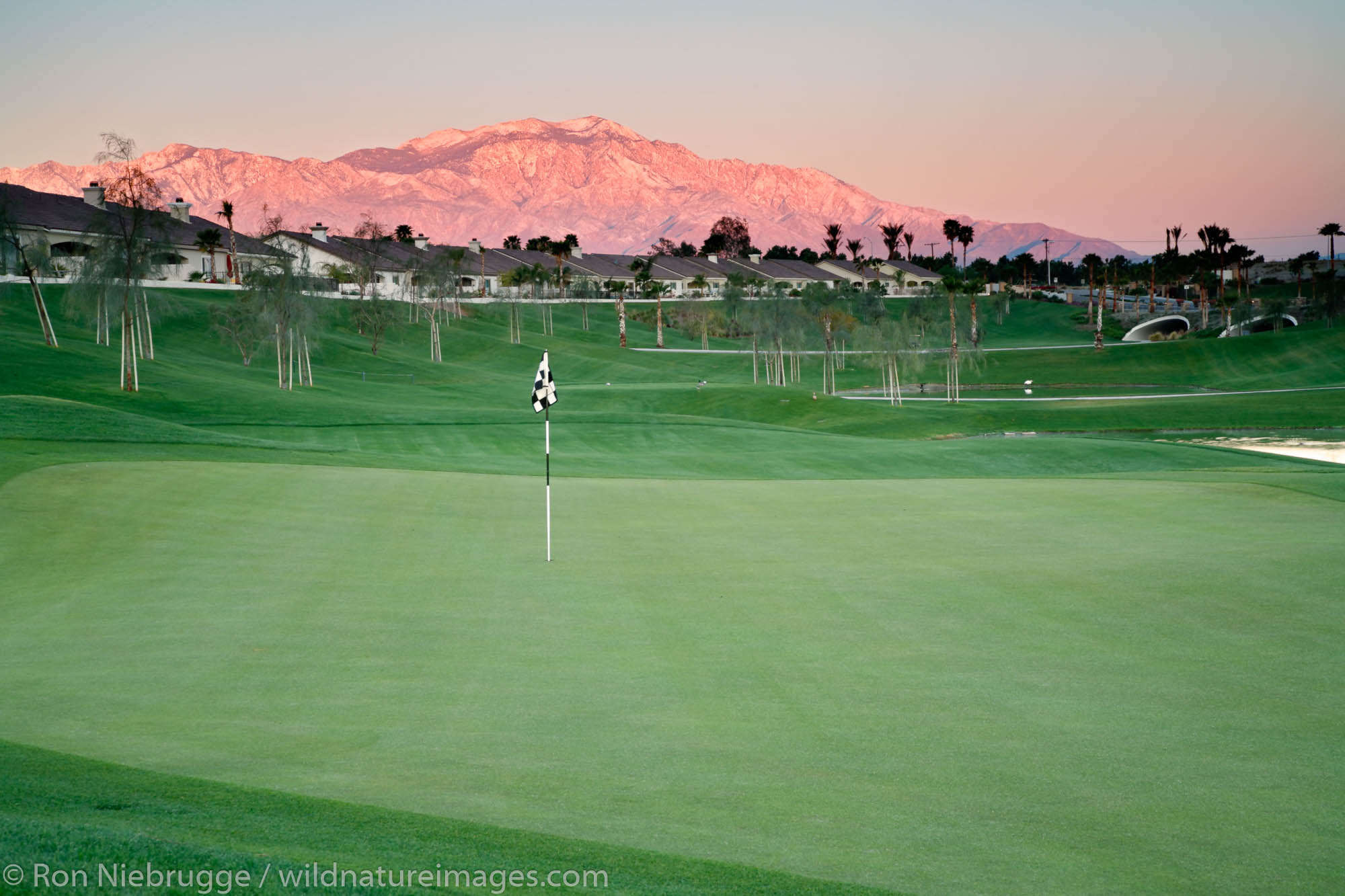 Sun City Shadow Hills Golf Course in Indio, near Palm Springs, California.