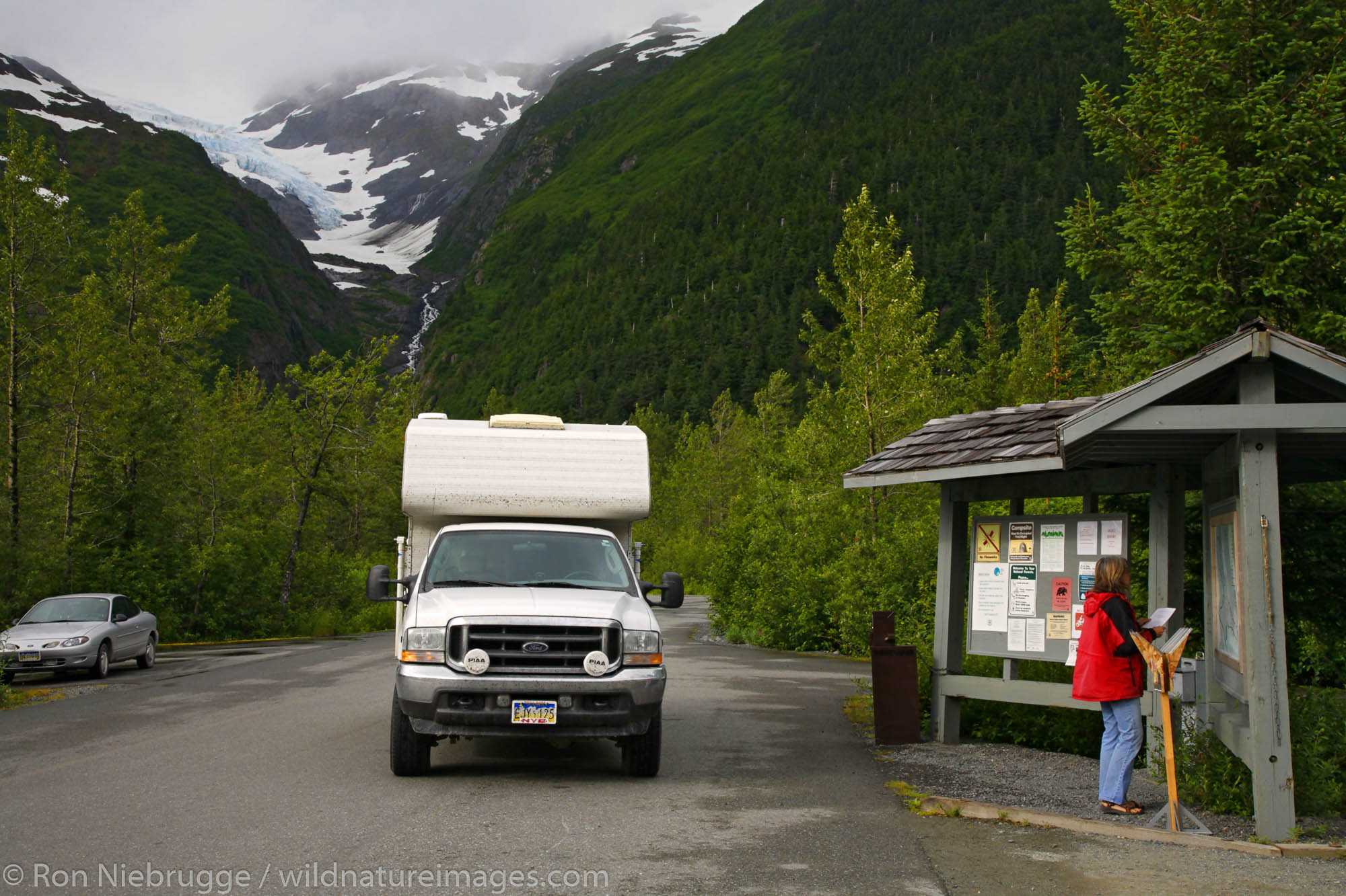 Williwaw Campground, Portage Valley, Chugach National Forest, Alaska.