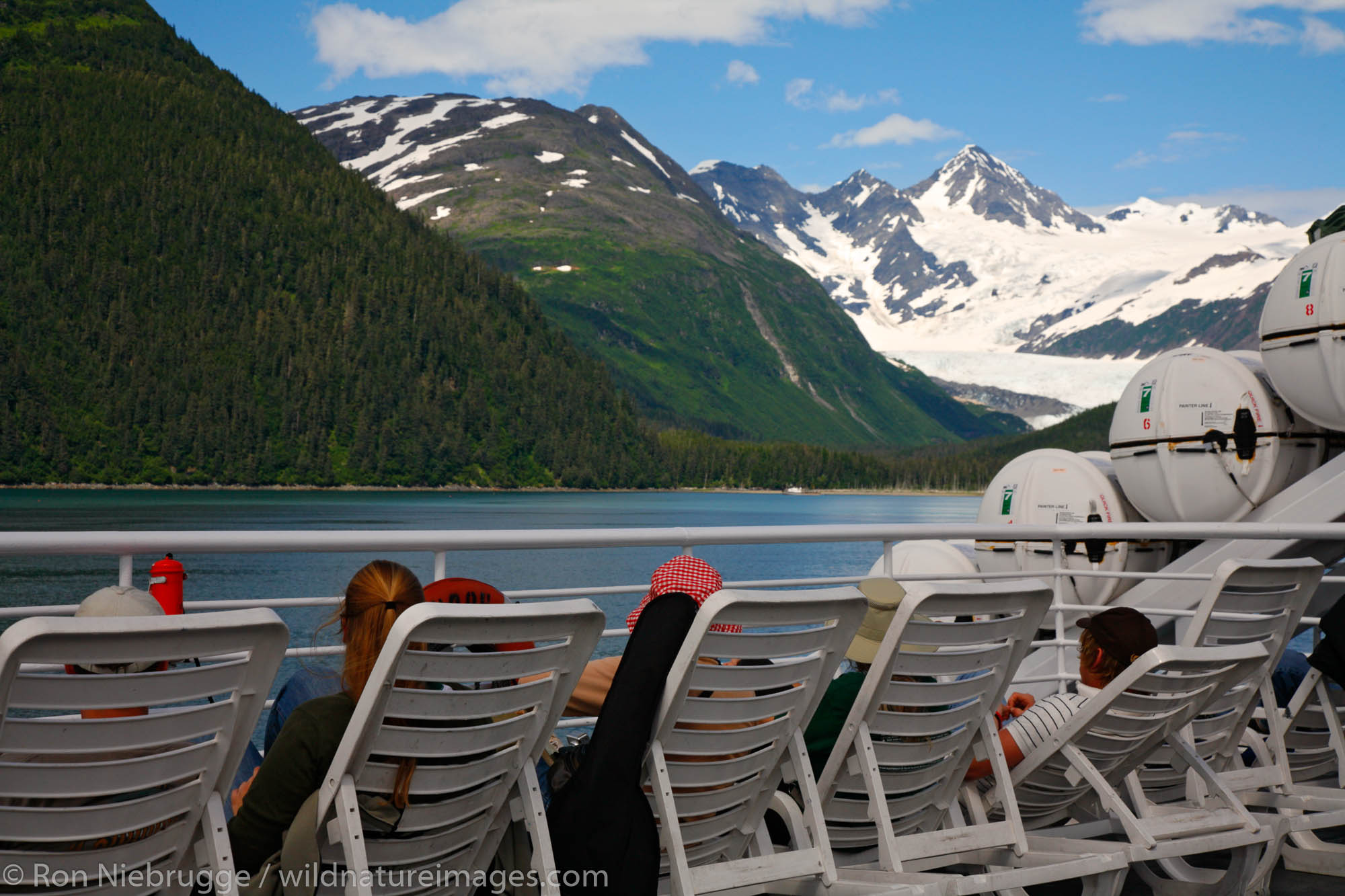 Alaska Marine Highway, M/V Aurora, Prince William Sound, Chugach National Forest, Alaska.