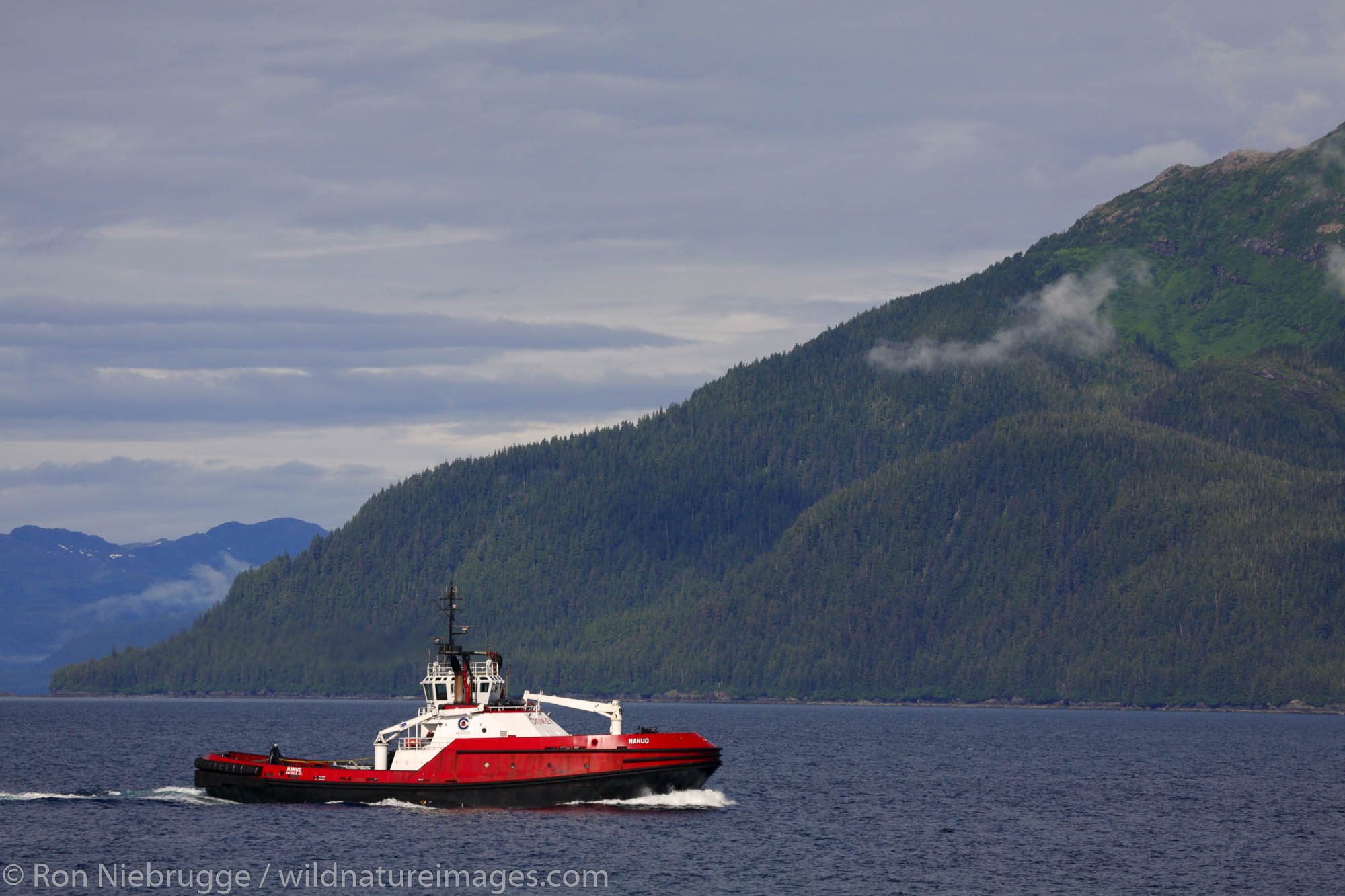 Crowley Tug Nanuo, Prince William Sound, Chugach National Forest, Alaska.