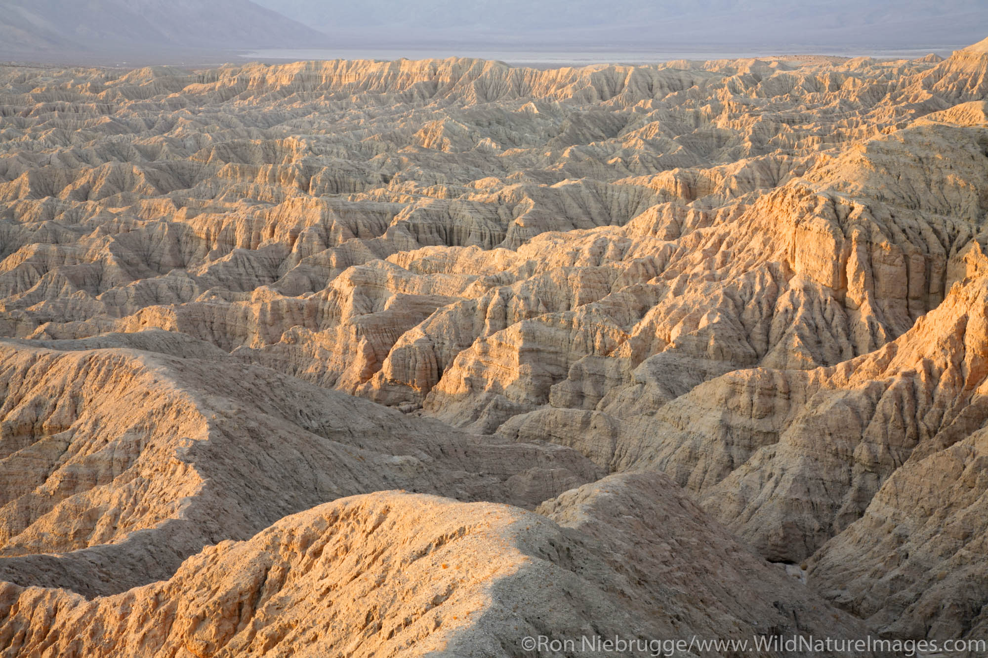 The Badlands from Font's Point, Anza-Borrego Desert State Park, California.