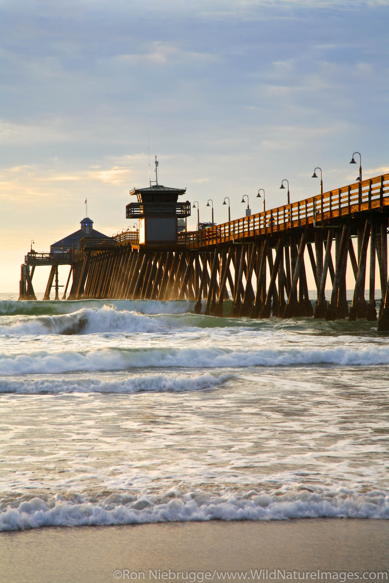 Imperial Beach Municipal Pier, San Diego County, California.
