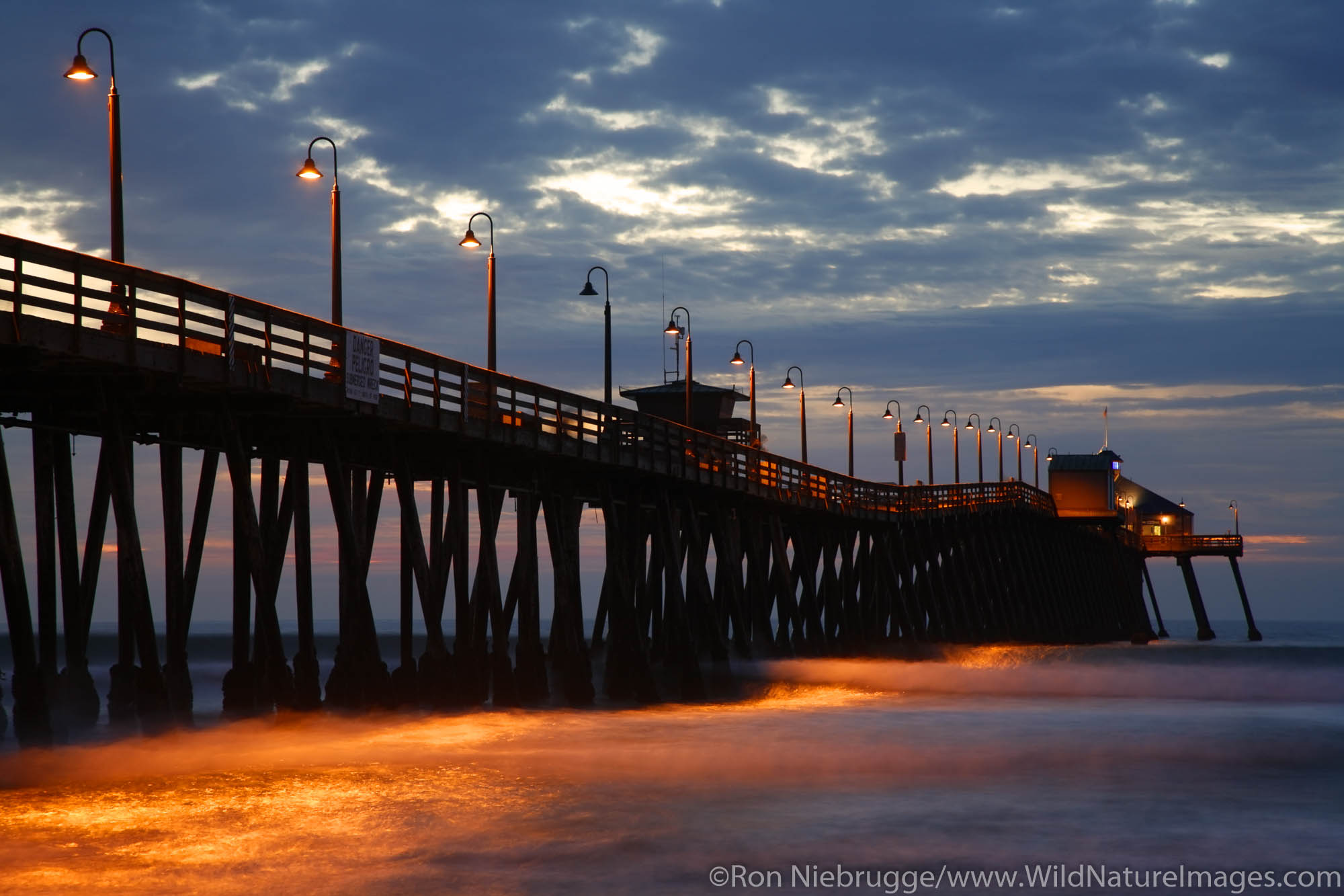 Imperial Beach Municipal Pier, San Diego County, California.