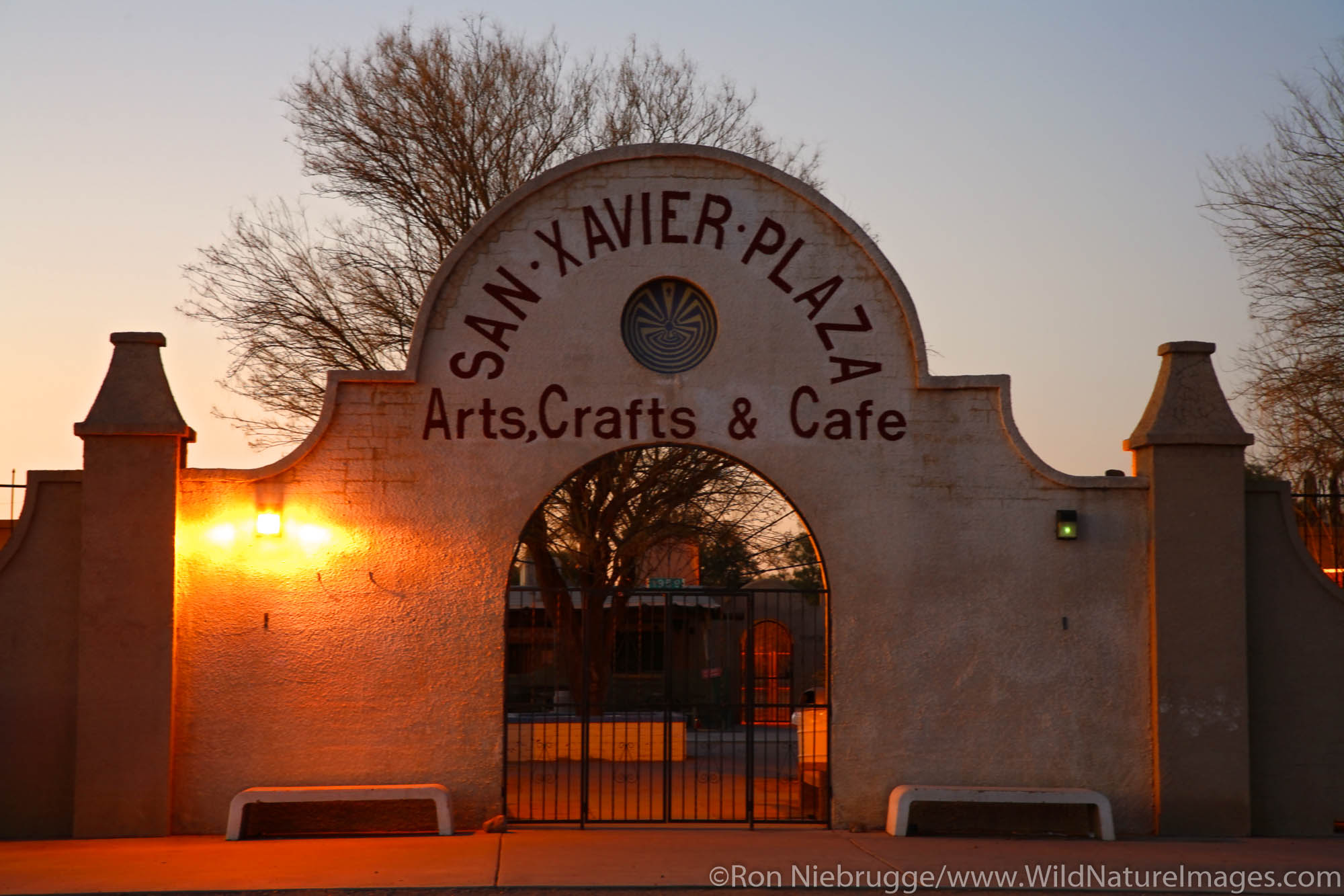 San Xavier Plaza, Tucson, Arizona