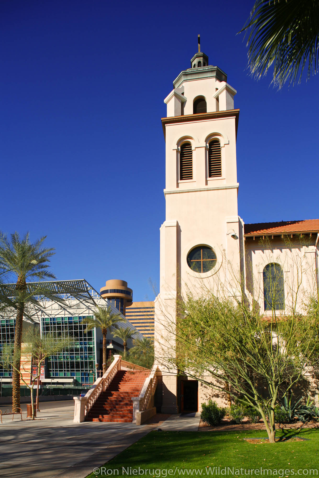 St. Mary's Basilica is the oldest Catholic church in Phoenix founded in 1881, Phoenix, Arizona.