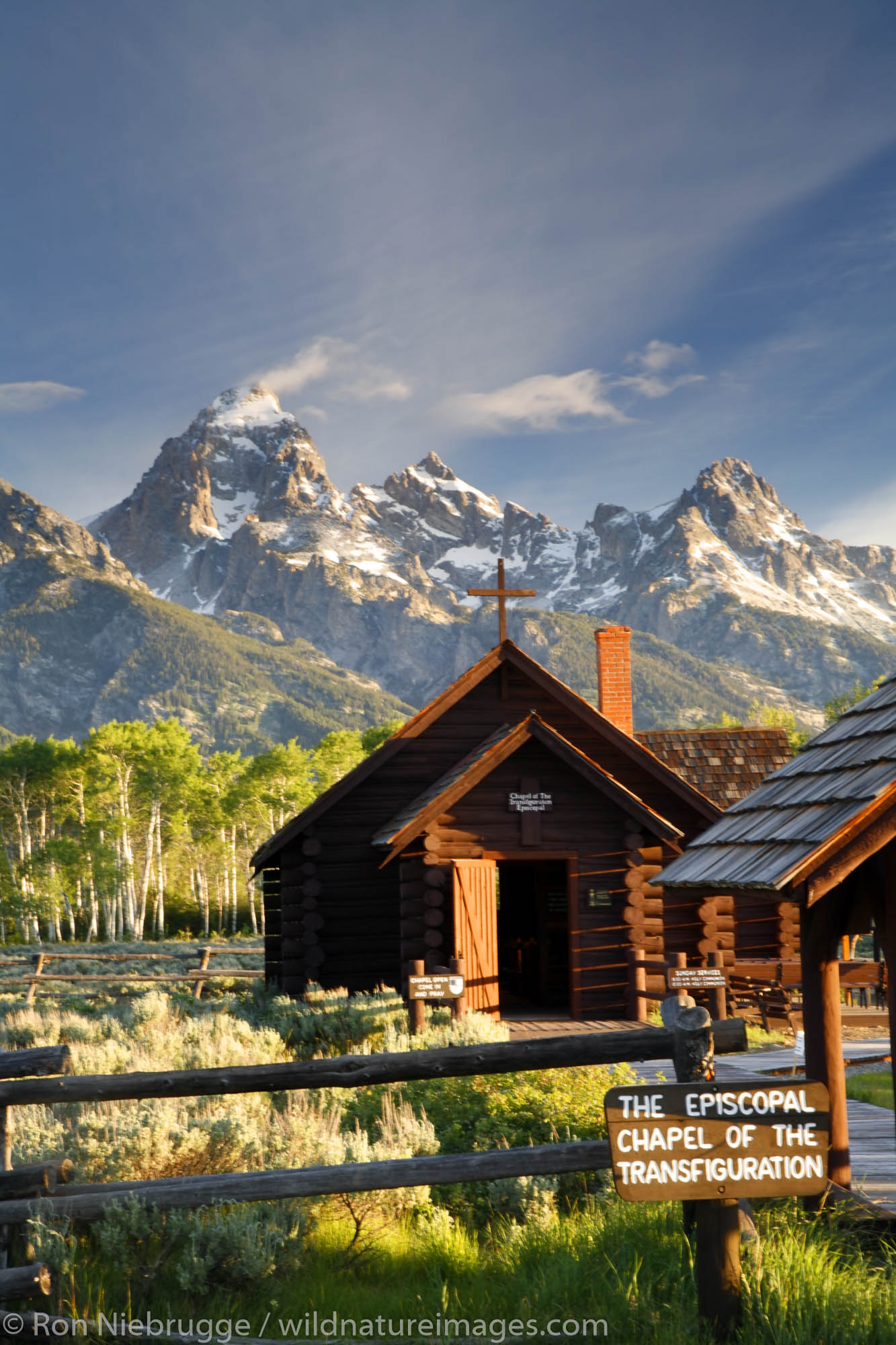 Chapel of the Transfiguration, Grand Teton National Park, Wyoming.