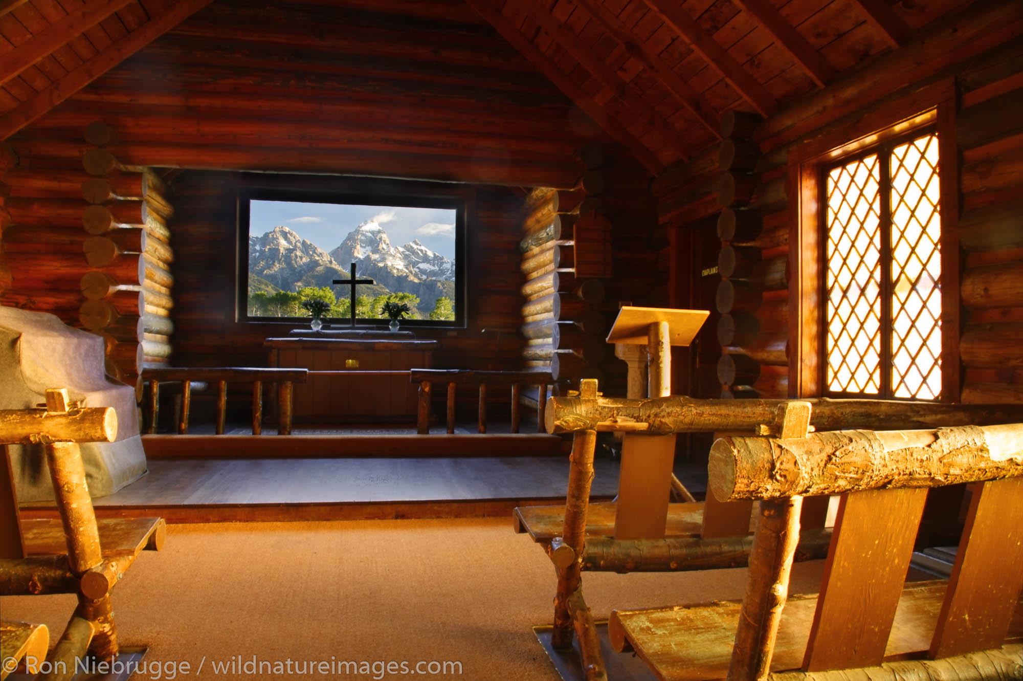 Chapel of the Transfiguration, Grand Teton National Park, Wyoming.
