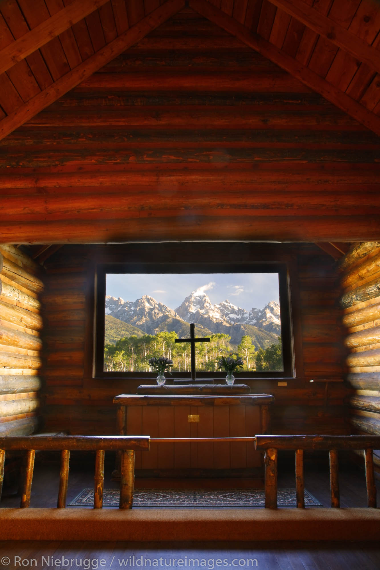 Chapel of the Transfiguration, Grand Teton National Park, Wyoming.