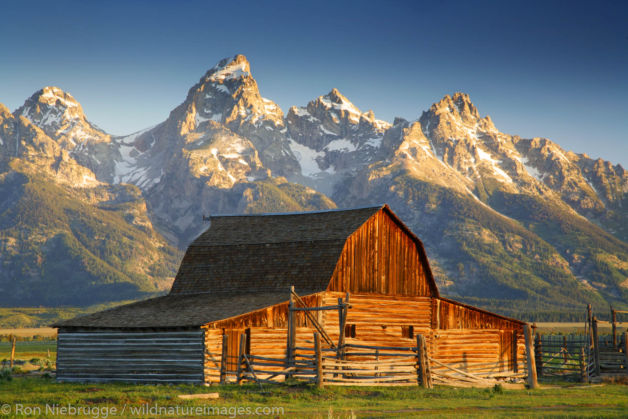 Barn on Mormon Row, Grand Teton National Park, Wyoming.