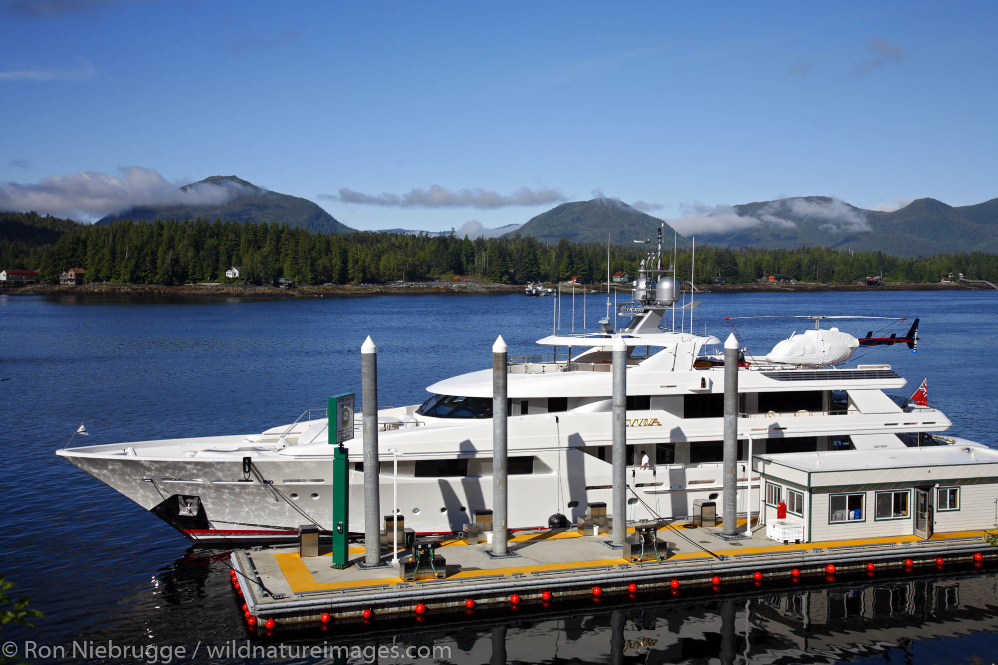 The Petro Marine Services fuel dock, Ketchikan, Alaska