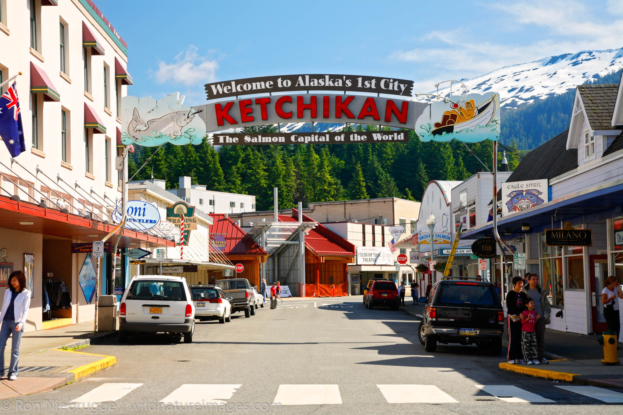 Downtown Ketchikan, Alaska