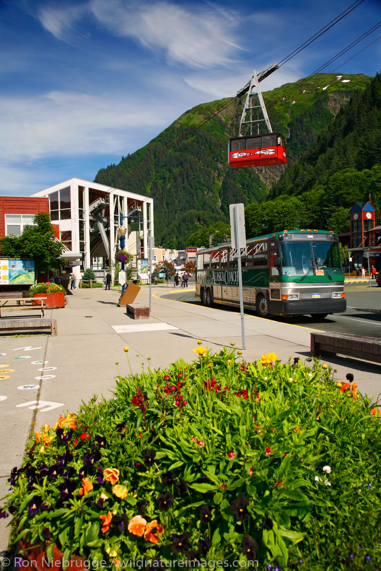 Downtown Juneau, Alaska.