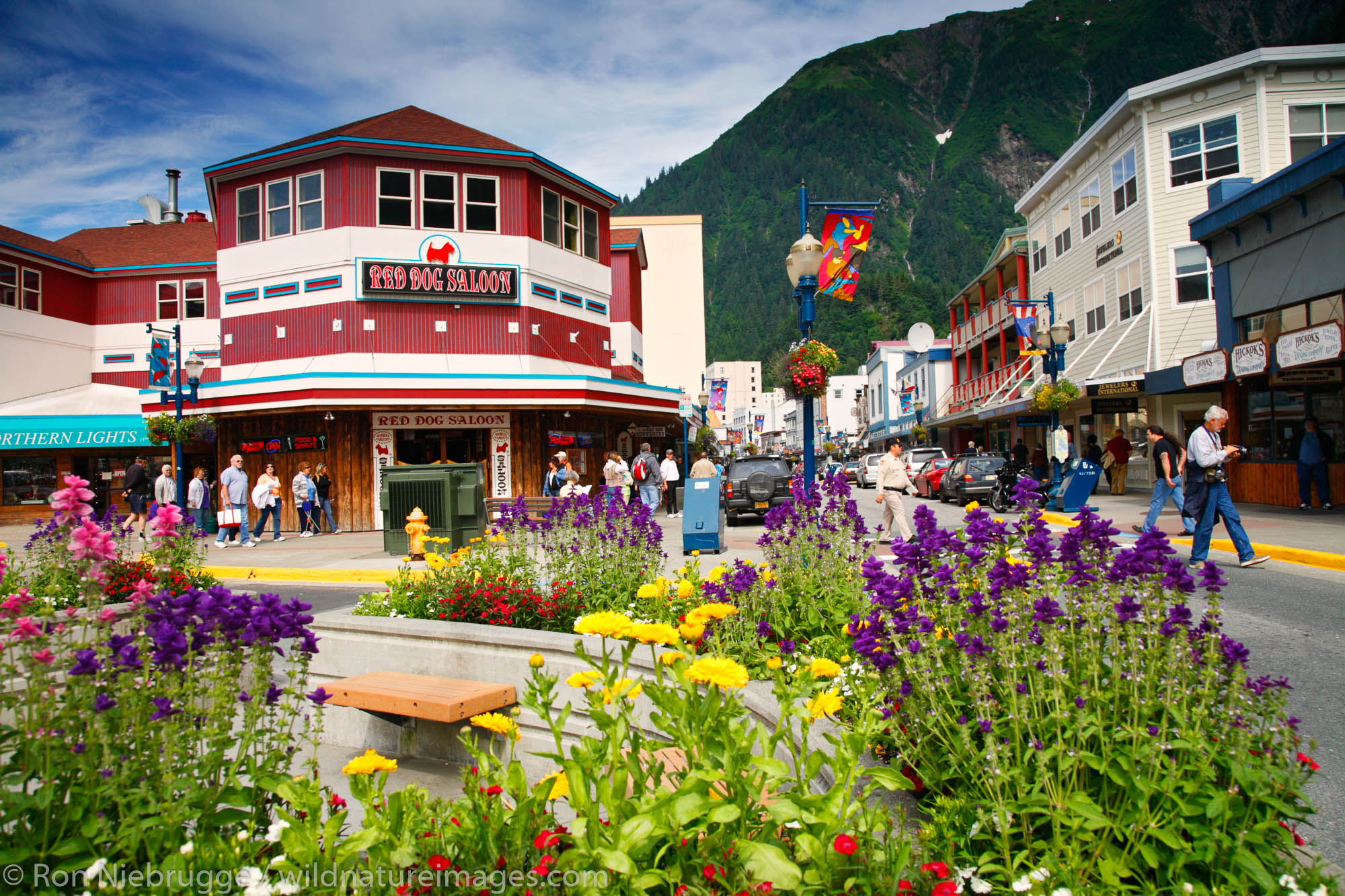 Downtown Juneau, Alaska.
