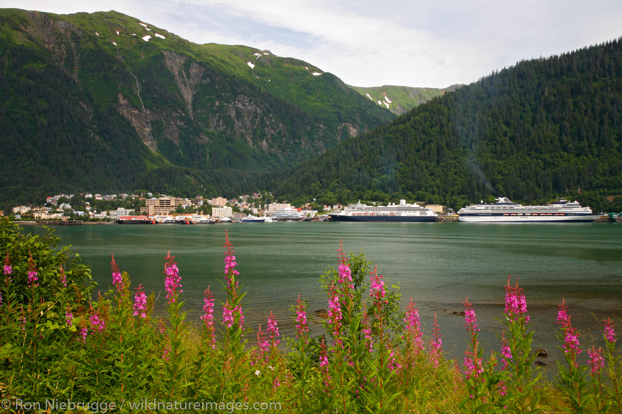 Downtown Juneau, Alaska.