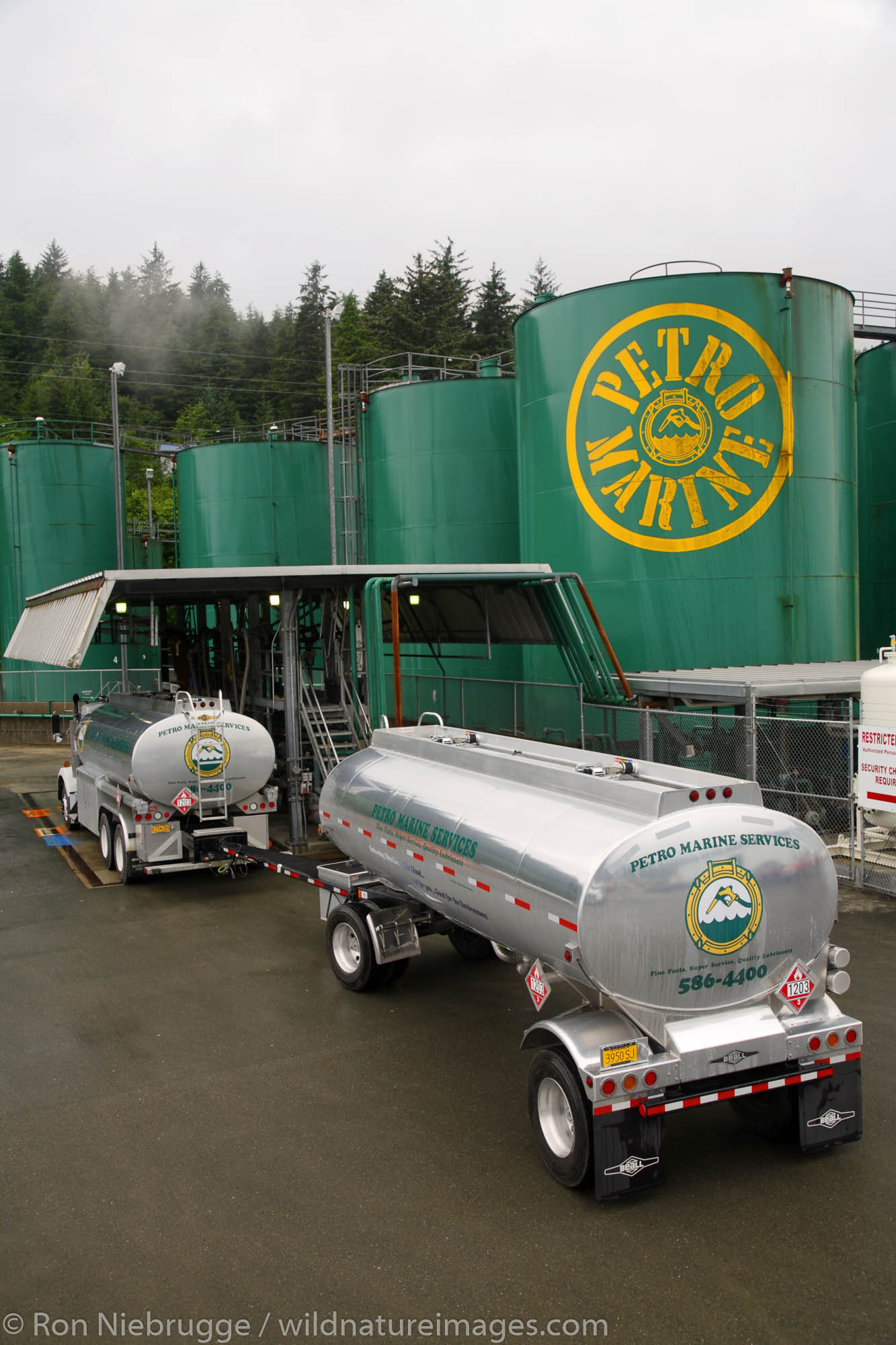 Petro Marine Services fuel plant, Juneau, Alaska.