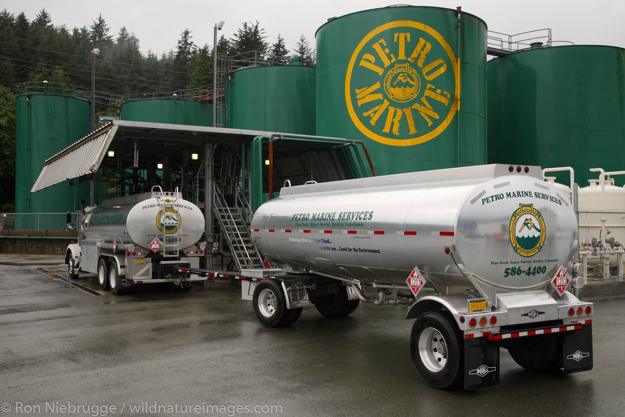 Petro Marine Services fuel plant, Juneau, Alaska.