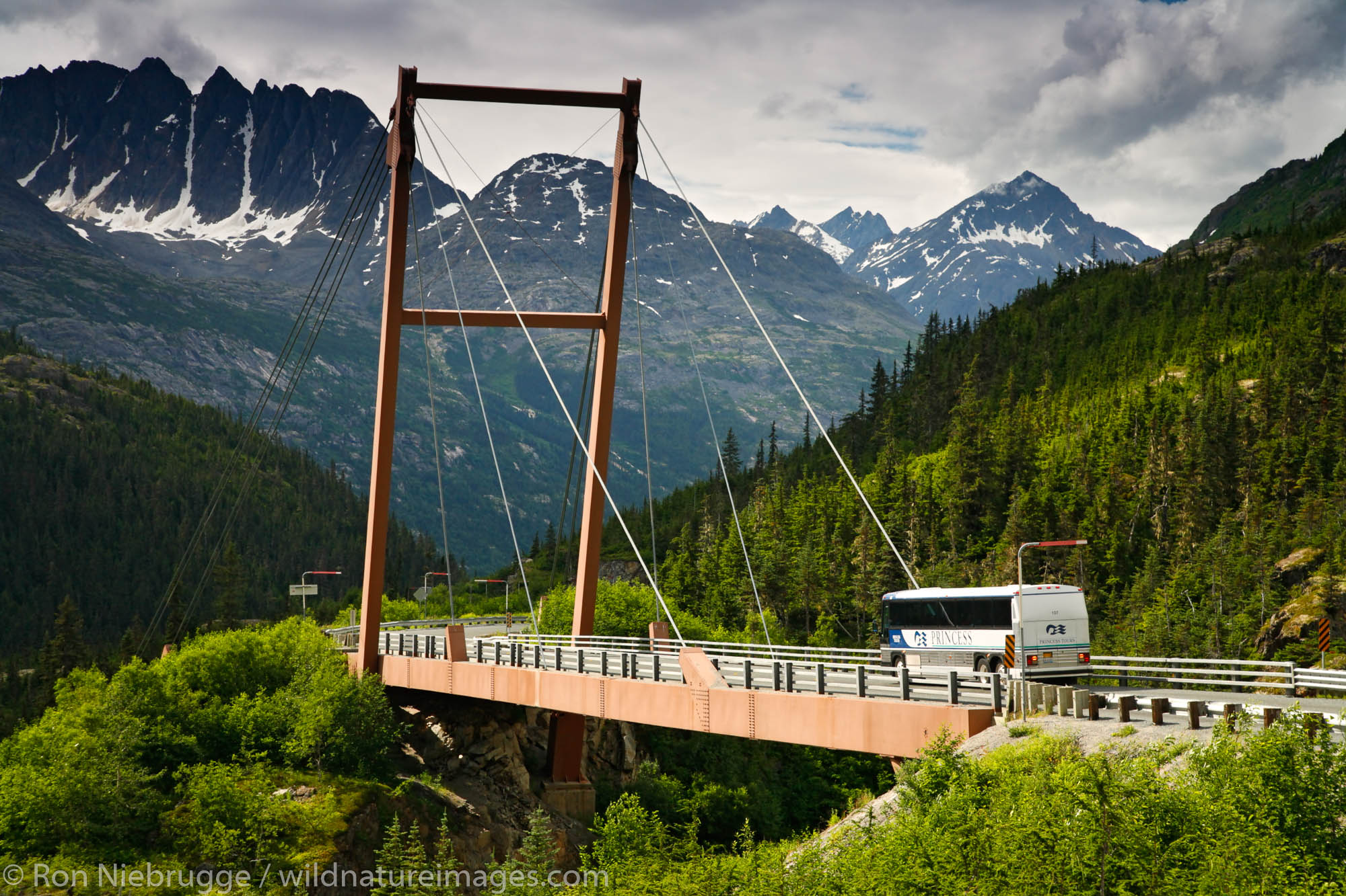 Captain William Moore Bridge, South Klondike Highway, Skagway, Alaska.